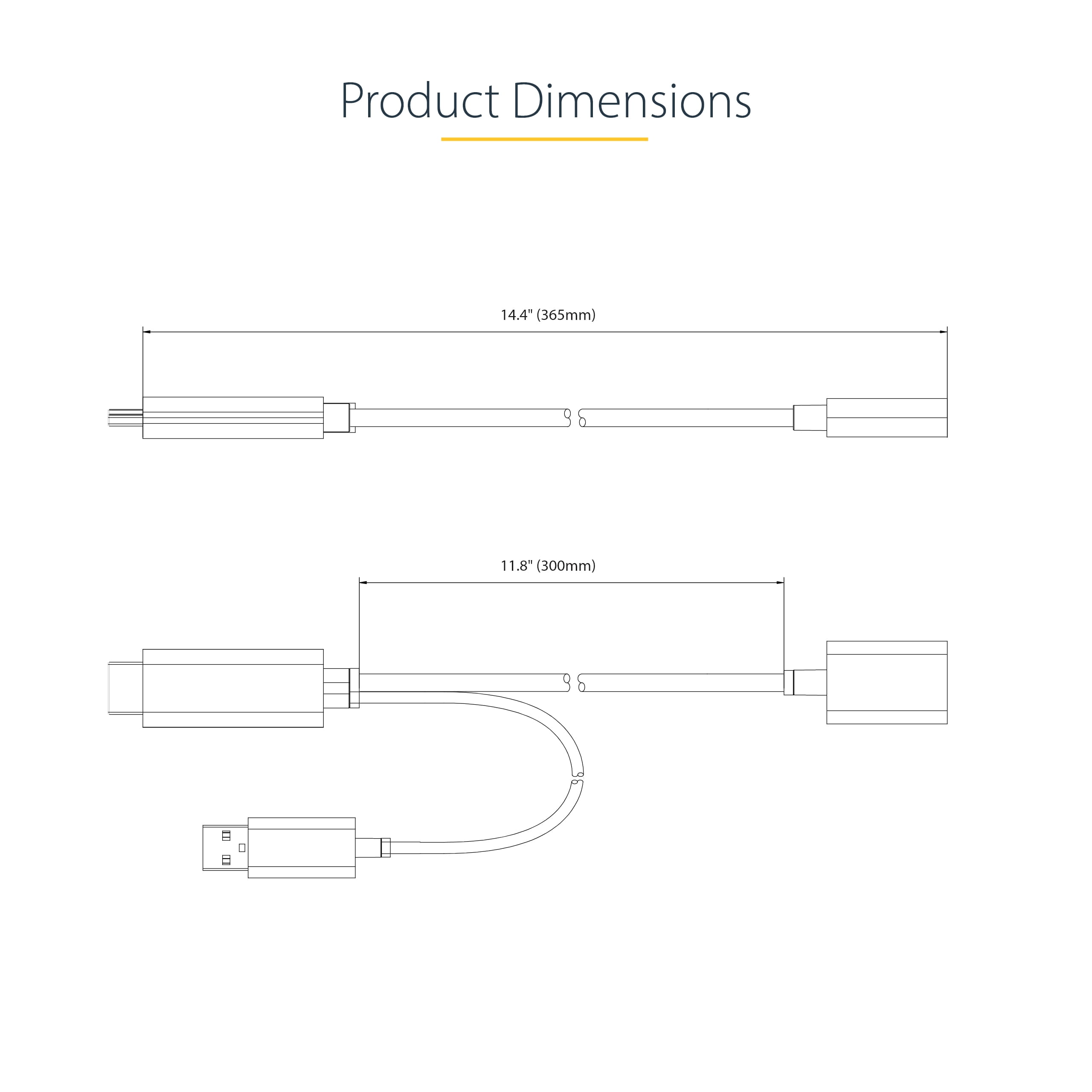 StarTech.com 30 cm HDMI auf DisplayPort Adapter, 4K HDMI auf DP Kabel - Adapterkabel - HDMI, USB (nur Strom)