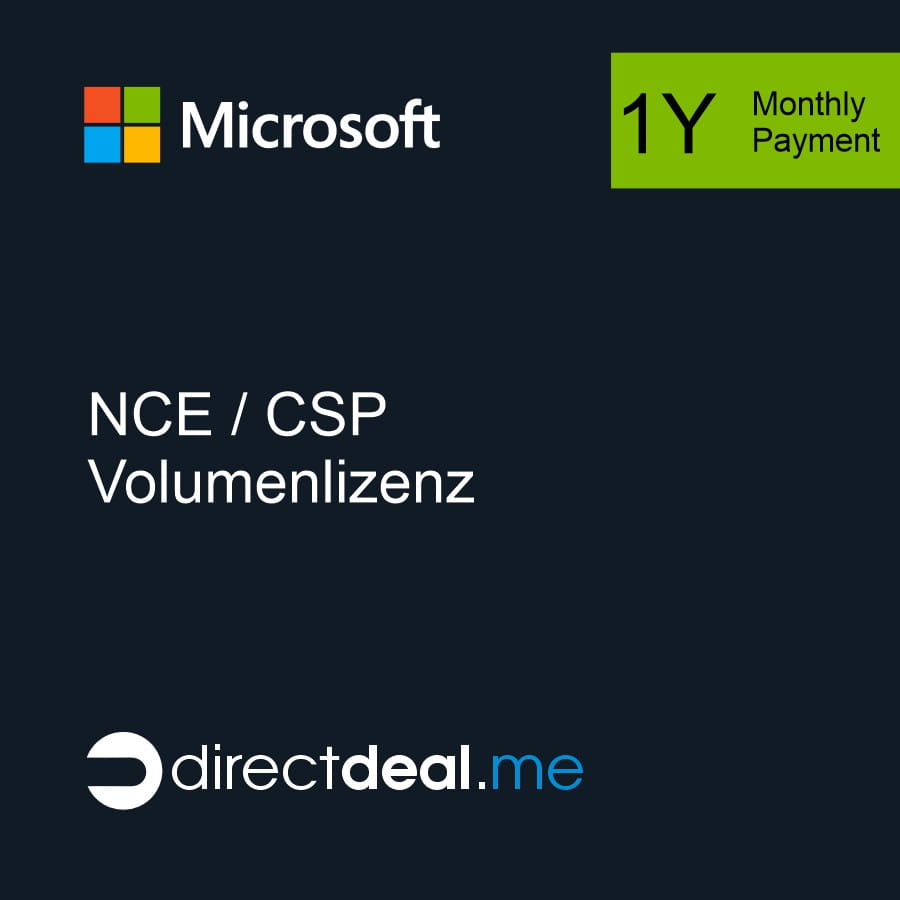 MS NCE Power BI Premium P4 Commercial 1 Jahr (Monatlich)