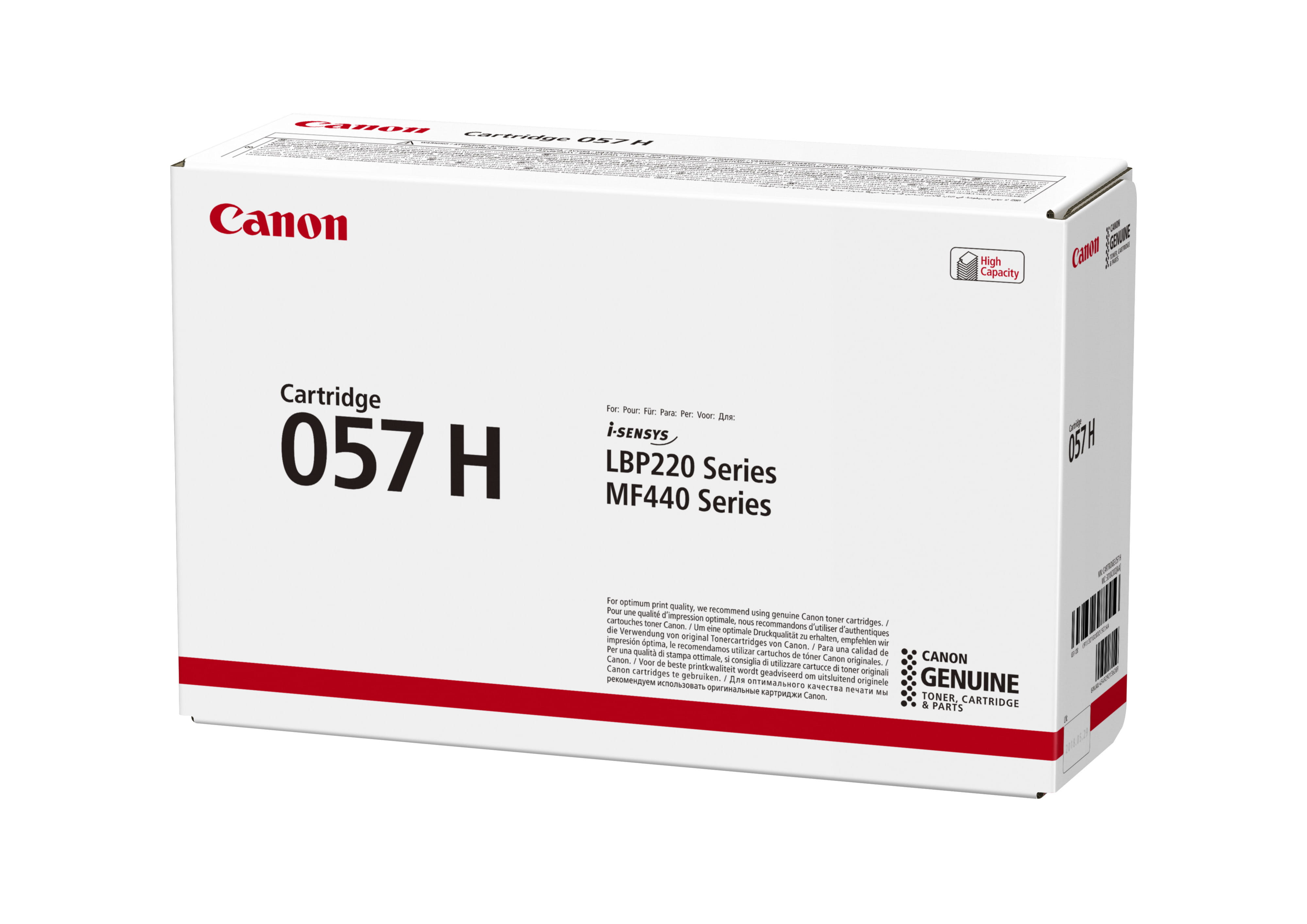 Canon 057 H - Mit hoher Kapazität - Schwarz