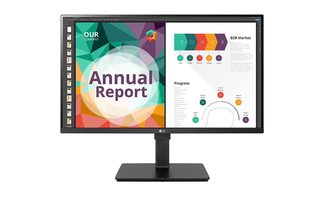 LG 32BN67UP-B, 80 cm (31.5"), 3840 x 2160 Pixel, 4K Ultra HD, LED, 5 ms, Schwarz
