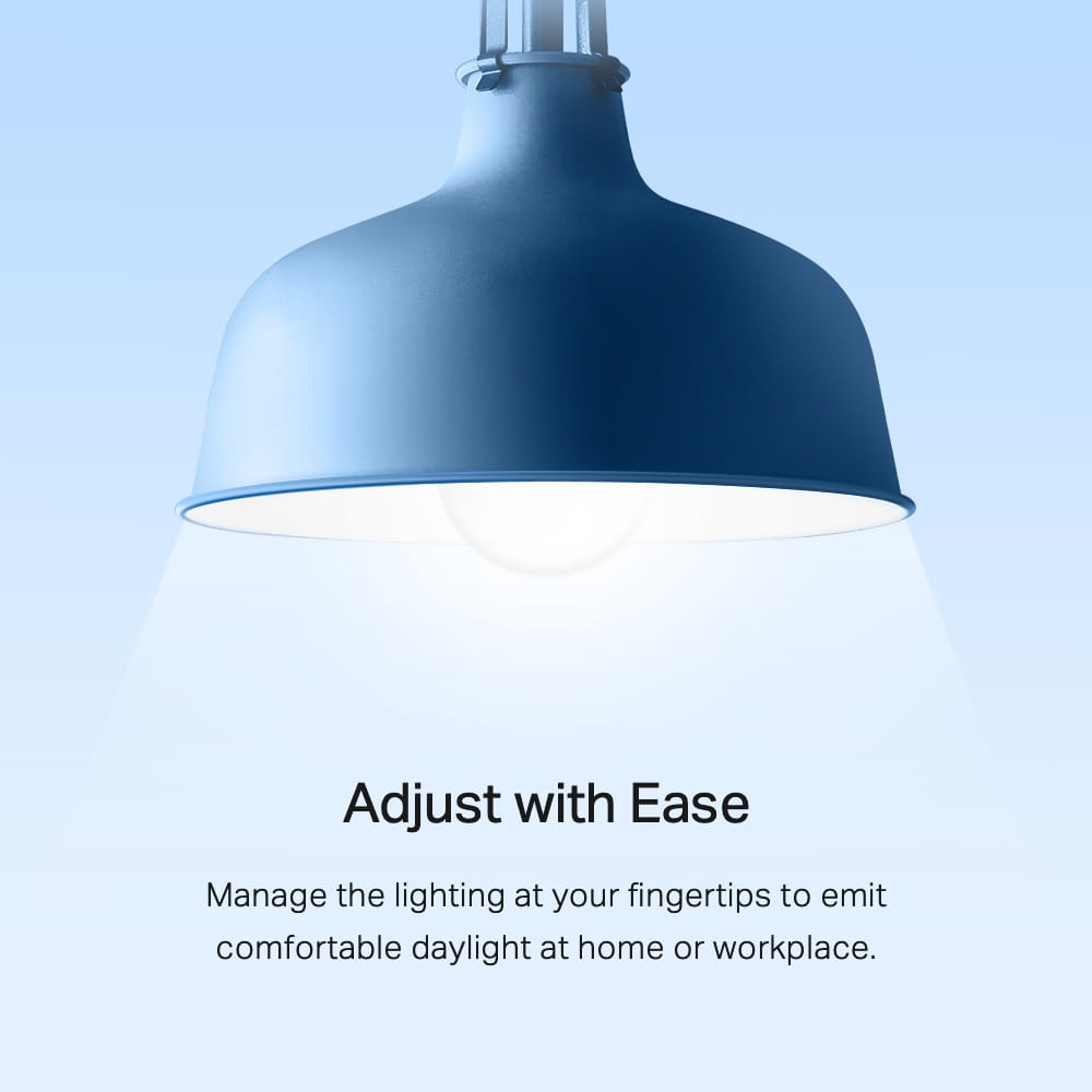 TP-LINK Tapo - LED-Lampe - E27 - 8 W - Klasse F - kühl weiß/Tageslicht