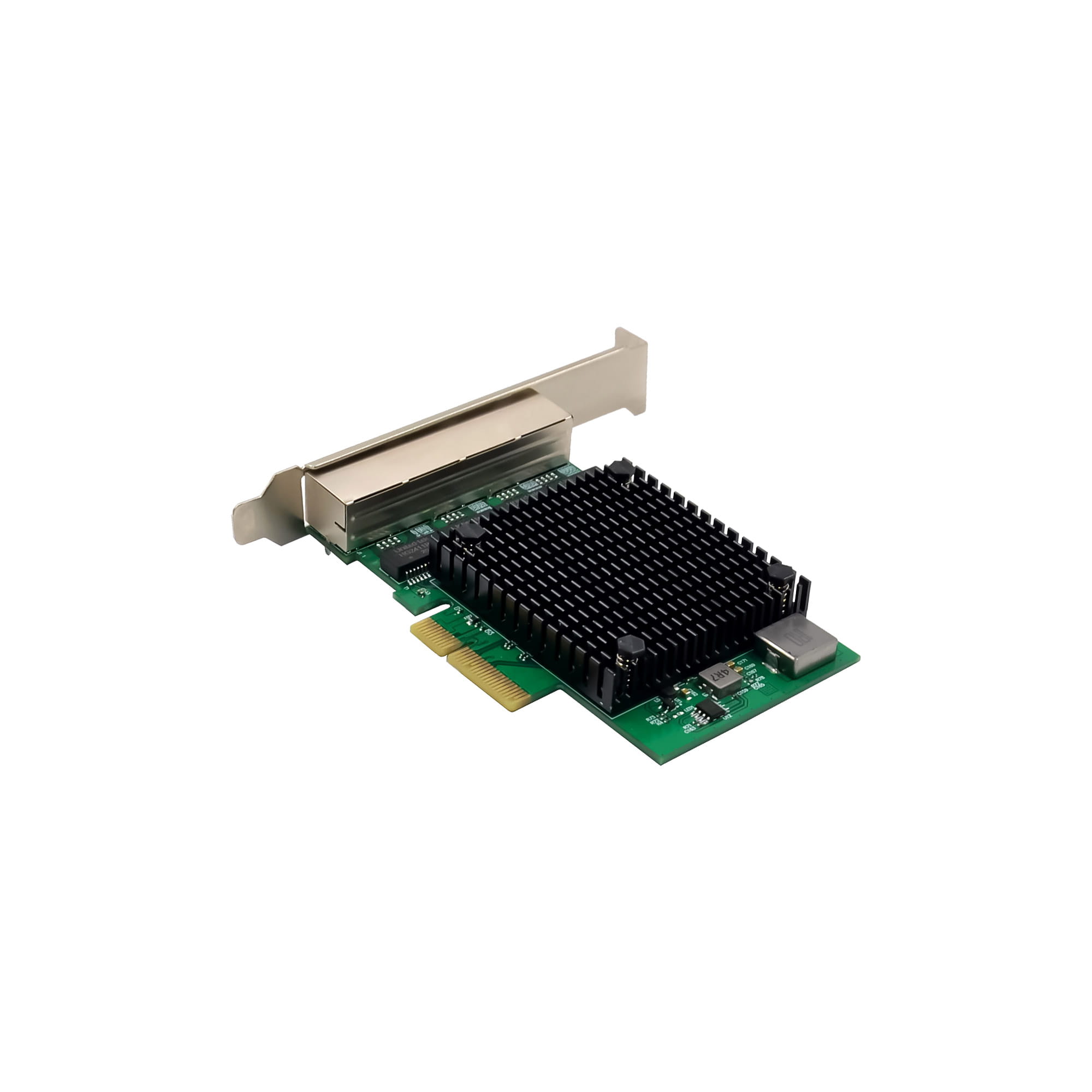 InLine Quad Netzwerkkarte - PCIe x4 - 4-Port RJ45 2,5Gb/s - inkl. low profile