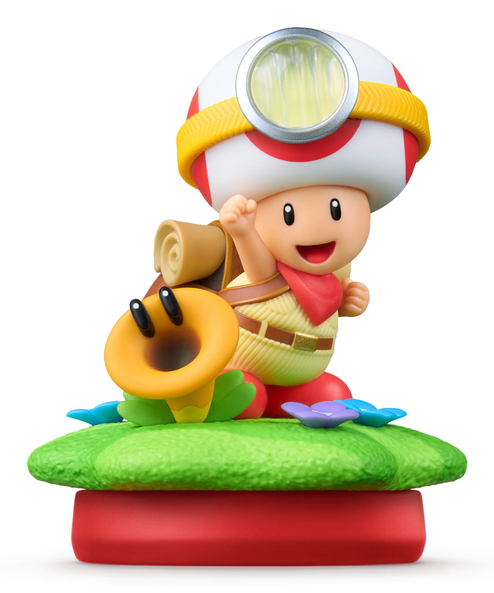 Nintendo Amibo Captain Toad & Talking Flower, Interaktive Spielfigur, Nintendo Switch 2, Amiibo, Mehrfarbig, Nintendo, Sichtverpackung