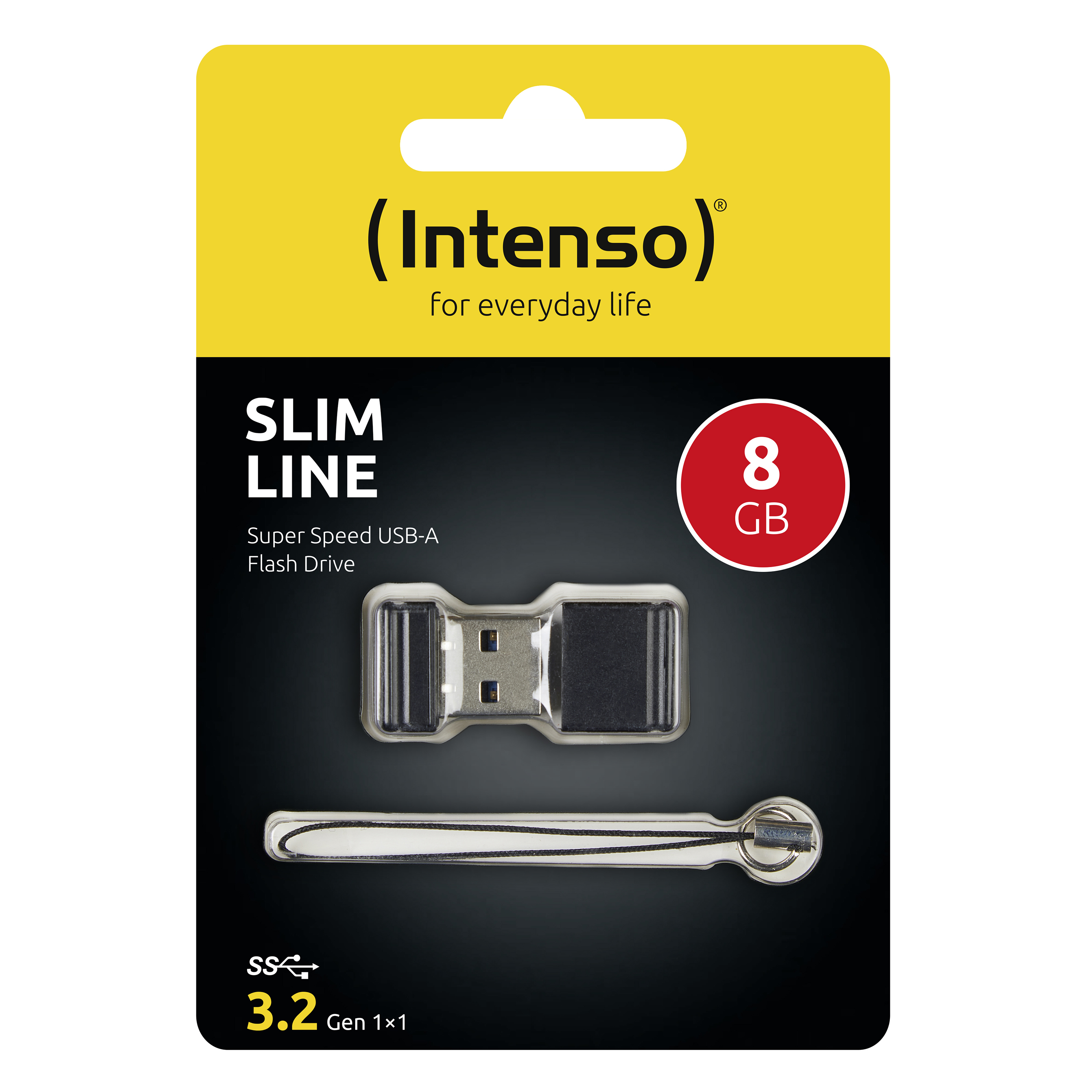 Intenso Slim Line - USB-Flash-Laufwerk - 8 GB