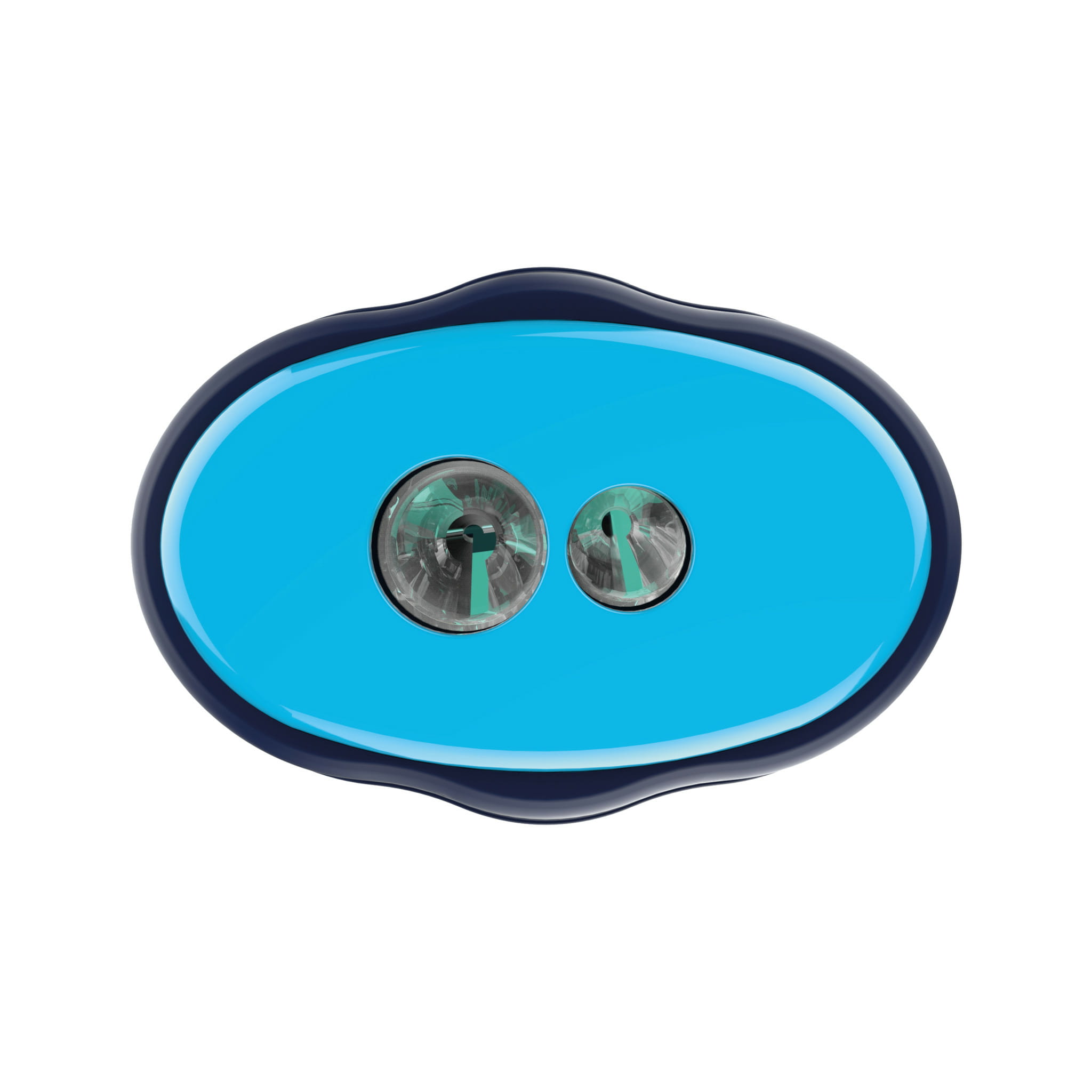 Pelikan Doppeldosenanspitzer griffix Blau 1 ST, Manueller Bleistiftspitzer, Blau, Kunststoff, 56 mm, 60 mm, 39 mm