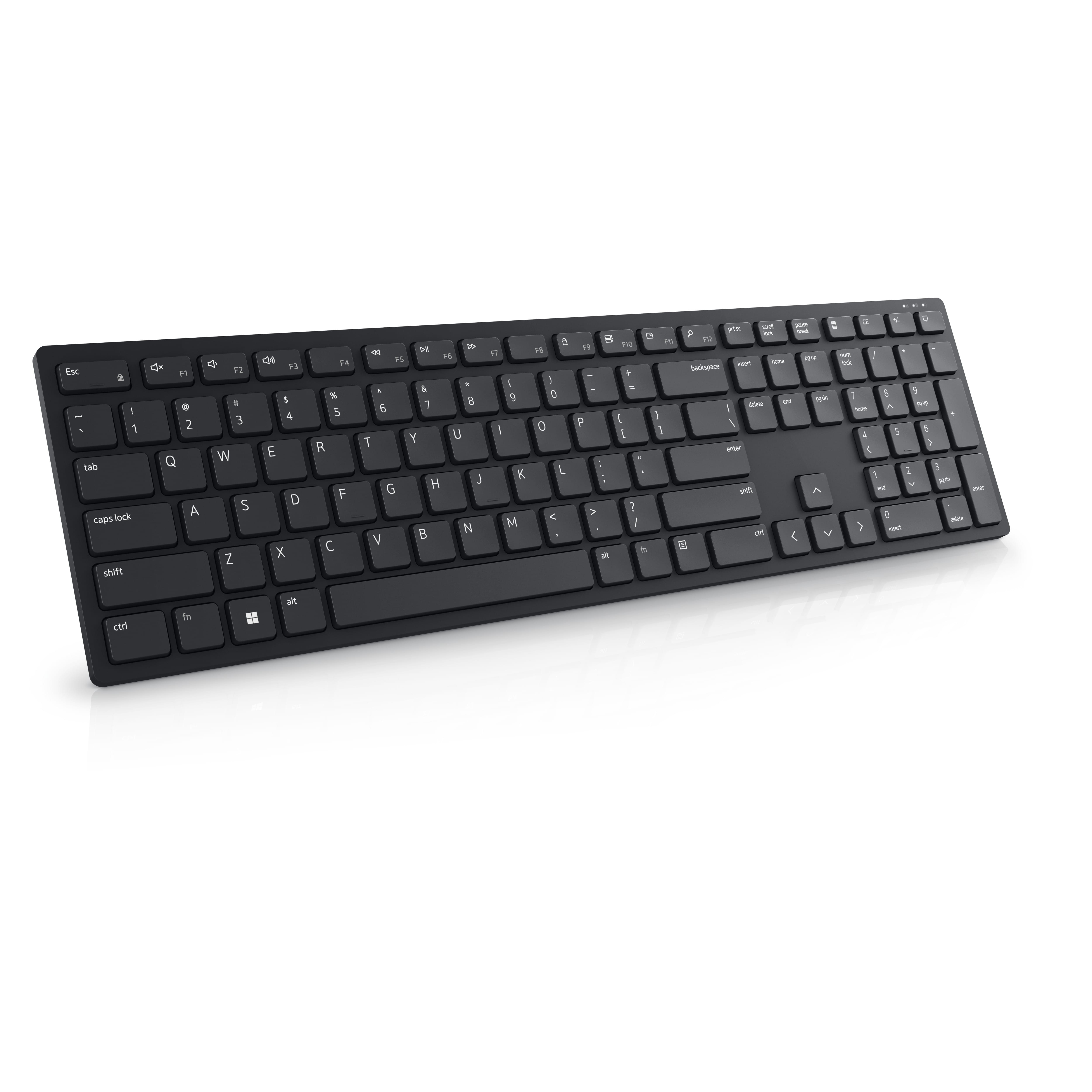 Dell Pro-Tastatur – KB500 - italienisch (QWERTY), Volle Größe (100%), Kabellos, RF Wireless, QWERTY, Schwarz