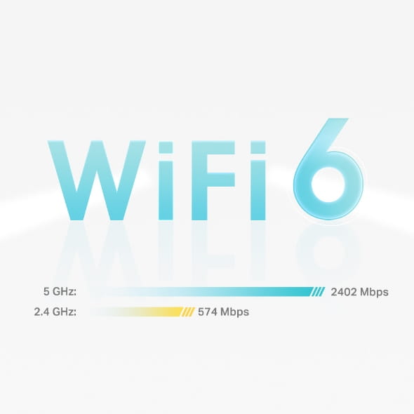 TP-LINK AX3000 Whole Home Mesh WiFi 6 System, 3er Pack, Weiß, Intern, CE: 
