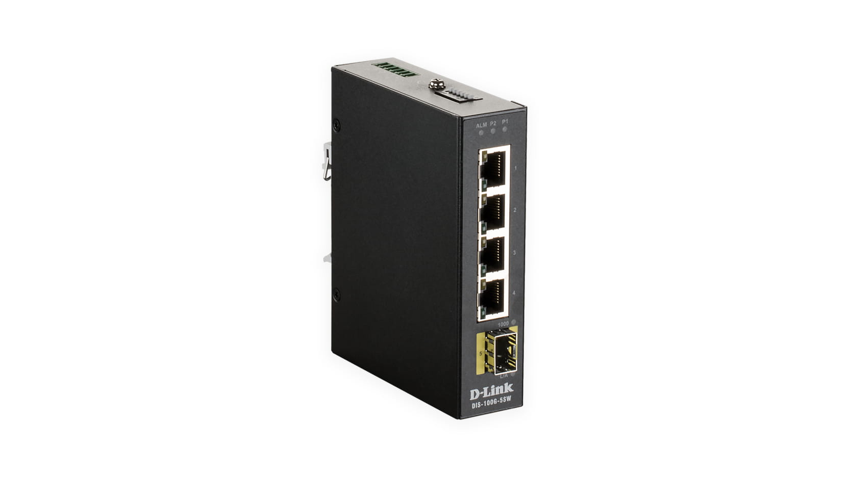 D-Link DIS 100G-5SW - Switch - unmanaged - 4