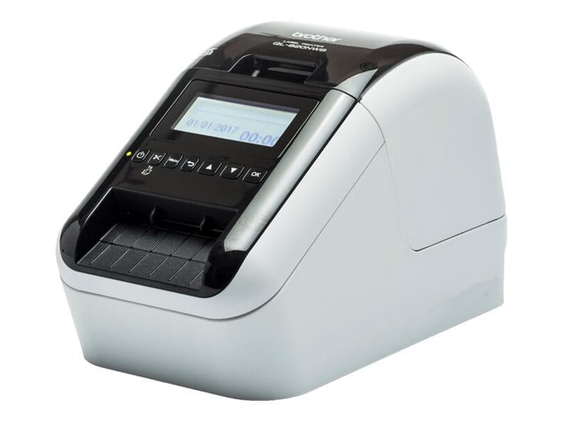 Brother QL-820NWBC, DK, Thermodirekt, 300 x 300 DPI, 176 mm/sek, Farbe, Verkabelt & Kabellos