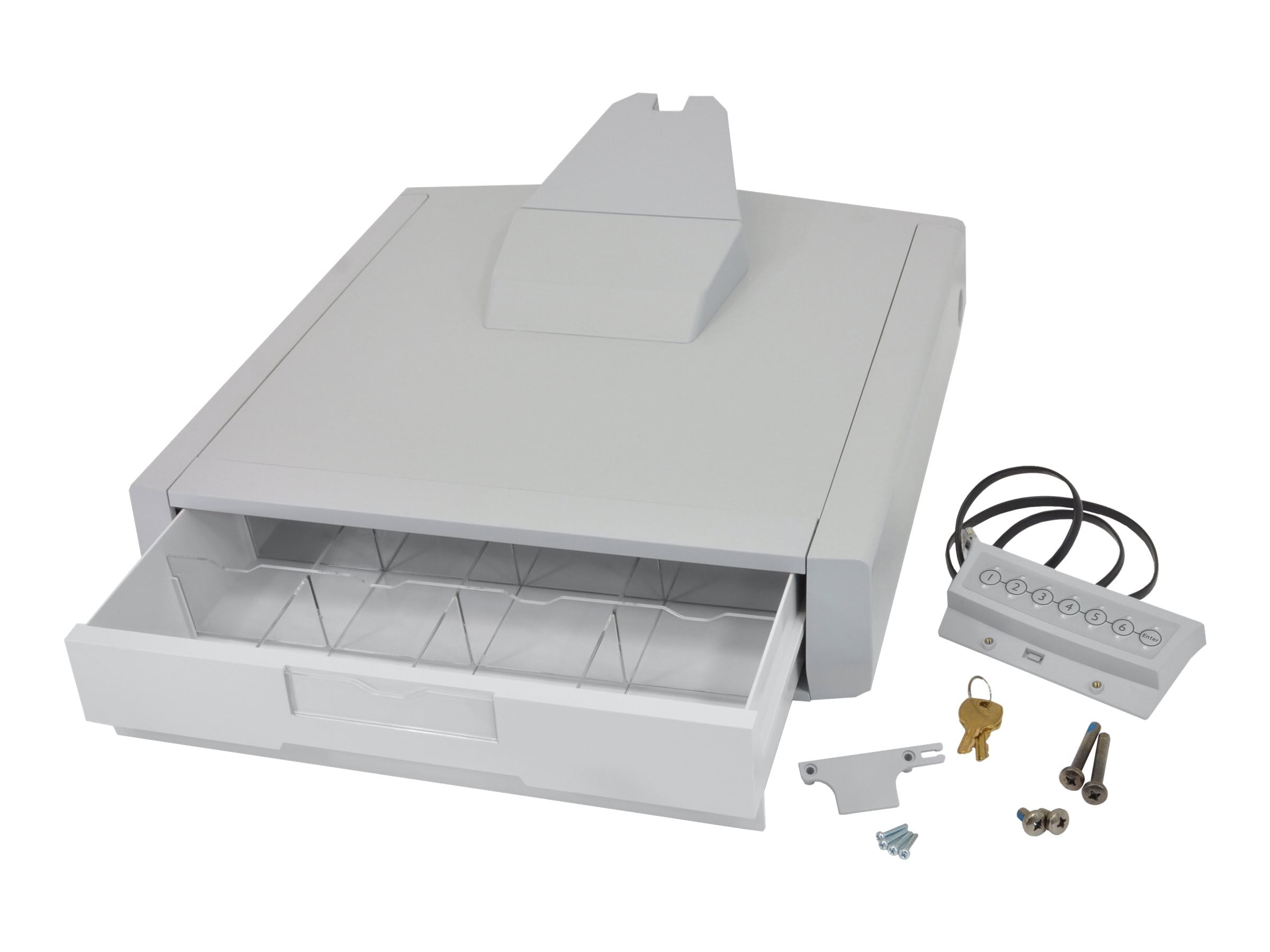 Ergotron SV44 Primary Single Drawer for Laptop Cart - Montagekomponente (Schubfach) Ergotron SV44 Primary Single Drawer for Laptop Cart - Montagekomponente (Schubfach)