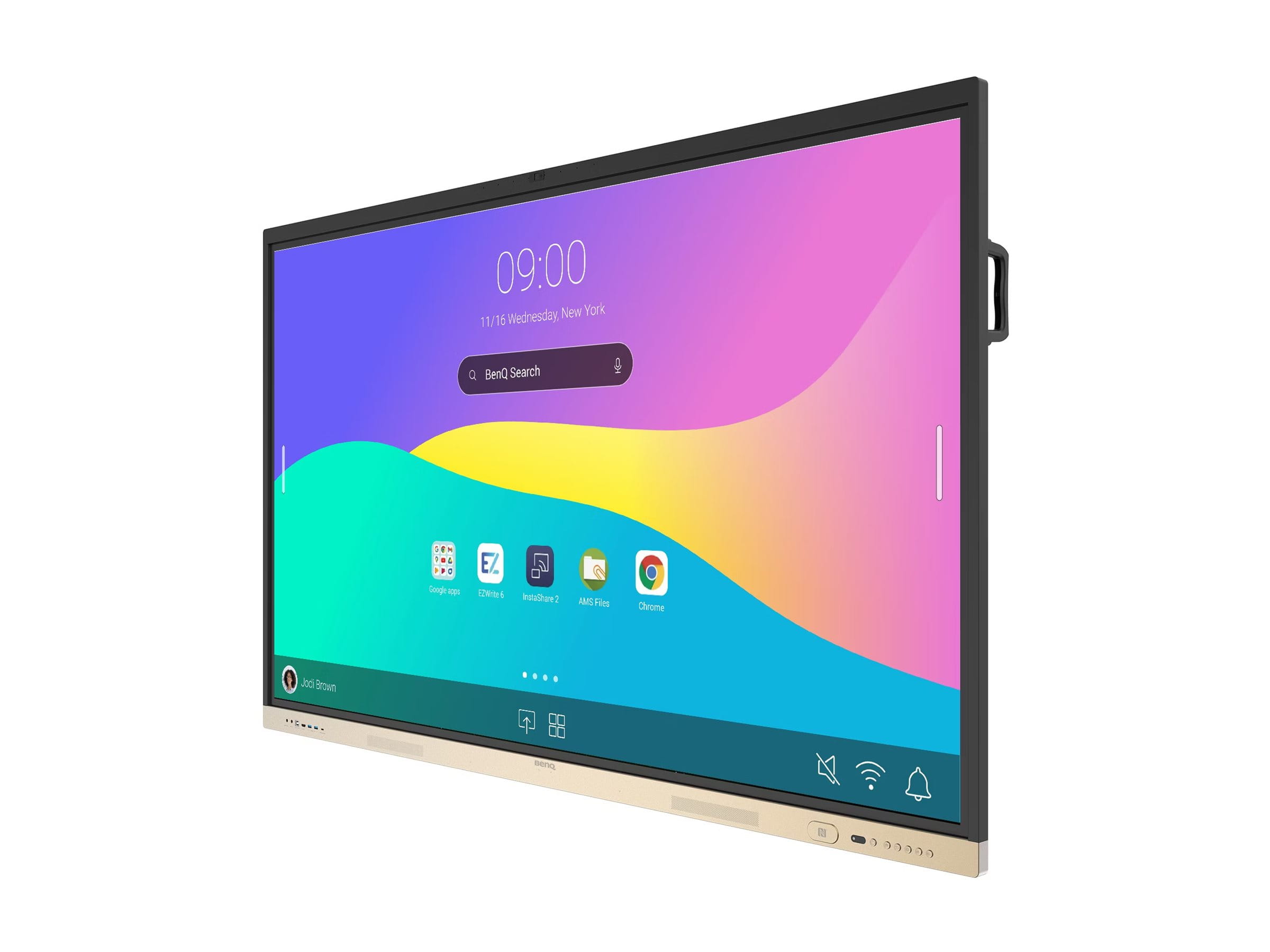 BenQ RE9804FV - 249 cm (98") Diagonalklasse Essential Series LCD-Display mit LED-Hintergrundbeleuchtung - Bildung - mit integrierte interaktive Tafel, Touchscreen (Multitouch)