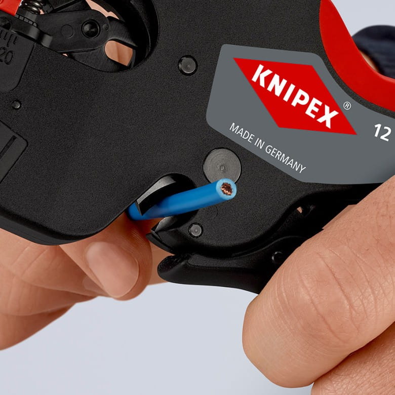 KNIPEX 12 72 190, 170 g, Schwarz, Rot