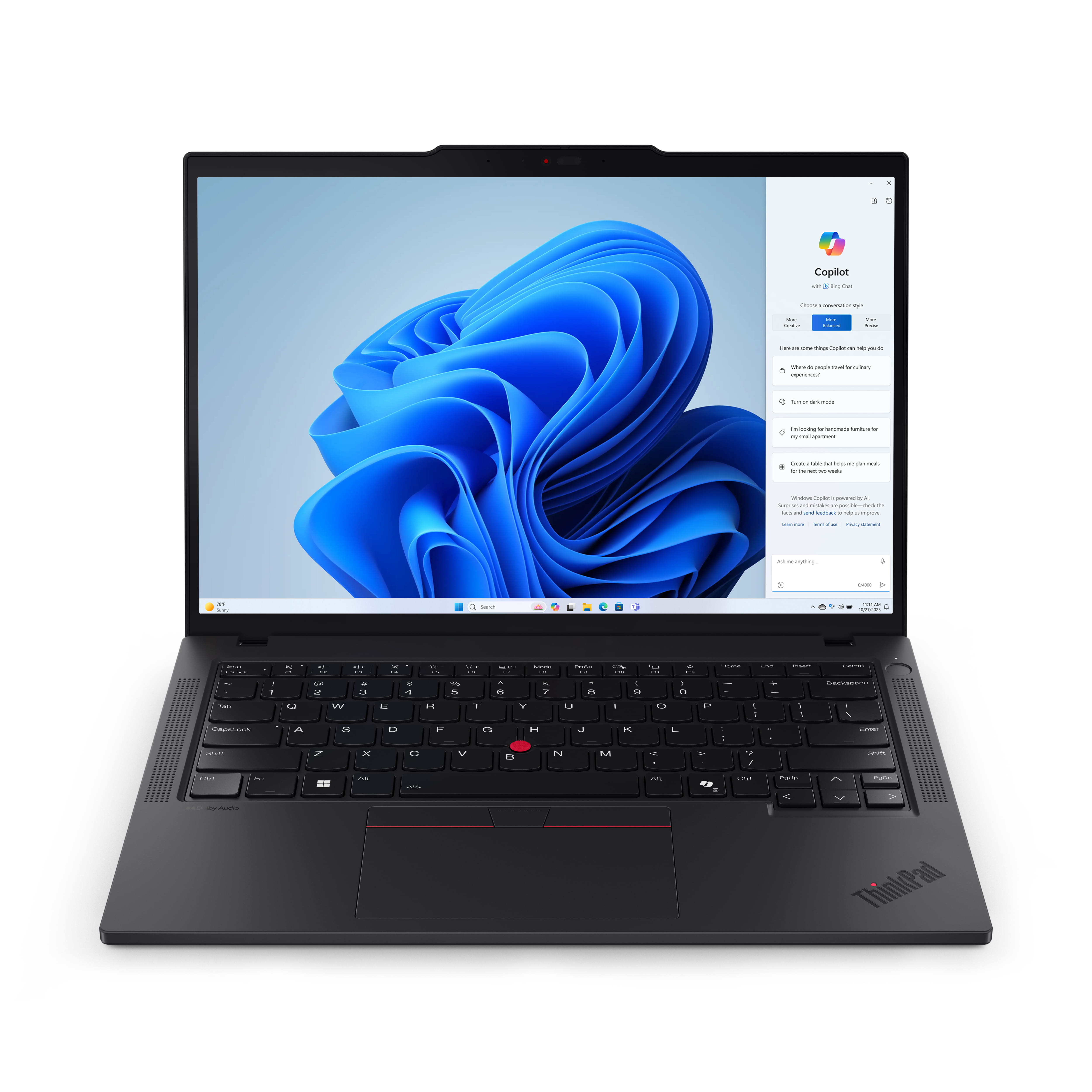 Lenovo ThinkPad P14s Gen 5 21ME AMD Ryzen 7 Pro 8840HS / 3.3 GHz - AMD PRO - Win 11 Pro - Radeon 780M - 32 GB RAM - 1 TB SSD NVMe, Performance - 35.6 cm (14")