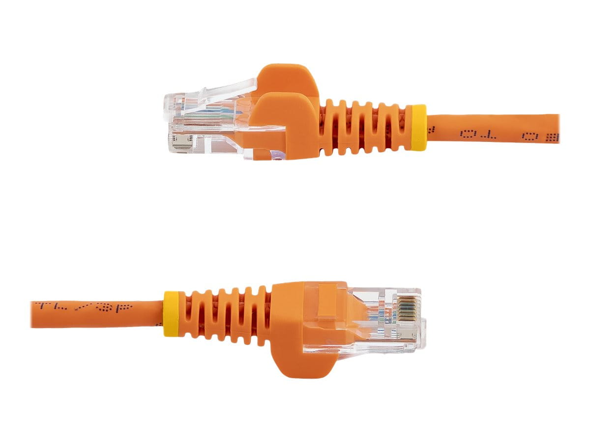 StarTech.com 2m Cat5e RJ45 UTP Netzwerkkabel Snagless - Cat 5e Patchkabel - Orange - Stecker / Stecker - Patch-Kabel - RJ-45 (M)