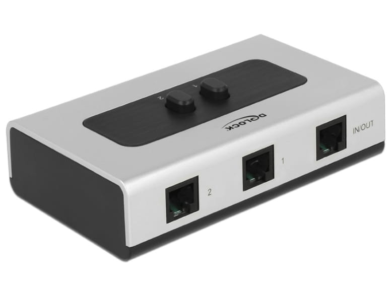 Delock Switch RJ11 - Switch - 2 x Telefonleitung