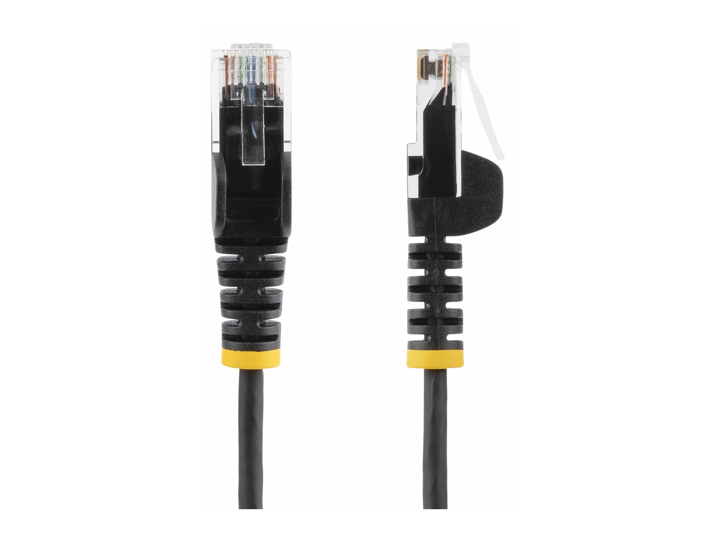 StarTech.com 7m Black Slim CAT6 Ethernet Cable, Snagless, 28AWG, LSZH - Patch-Kabel - RJ-45 (M)