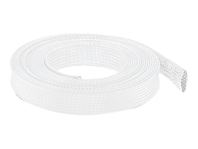 Delock Geflechtschlauch - 10 m - weiß