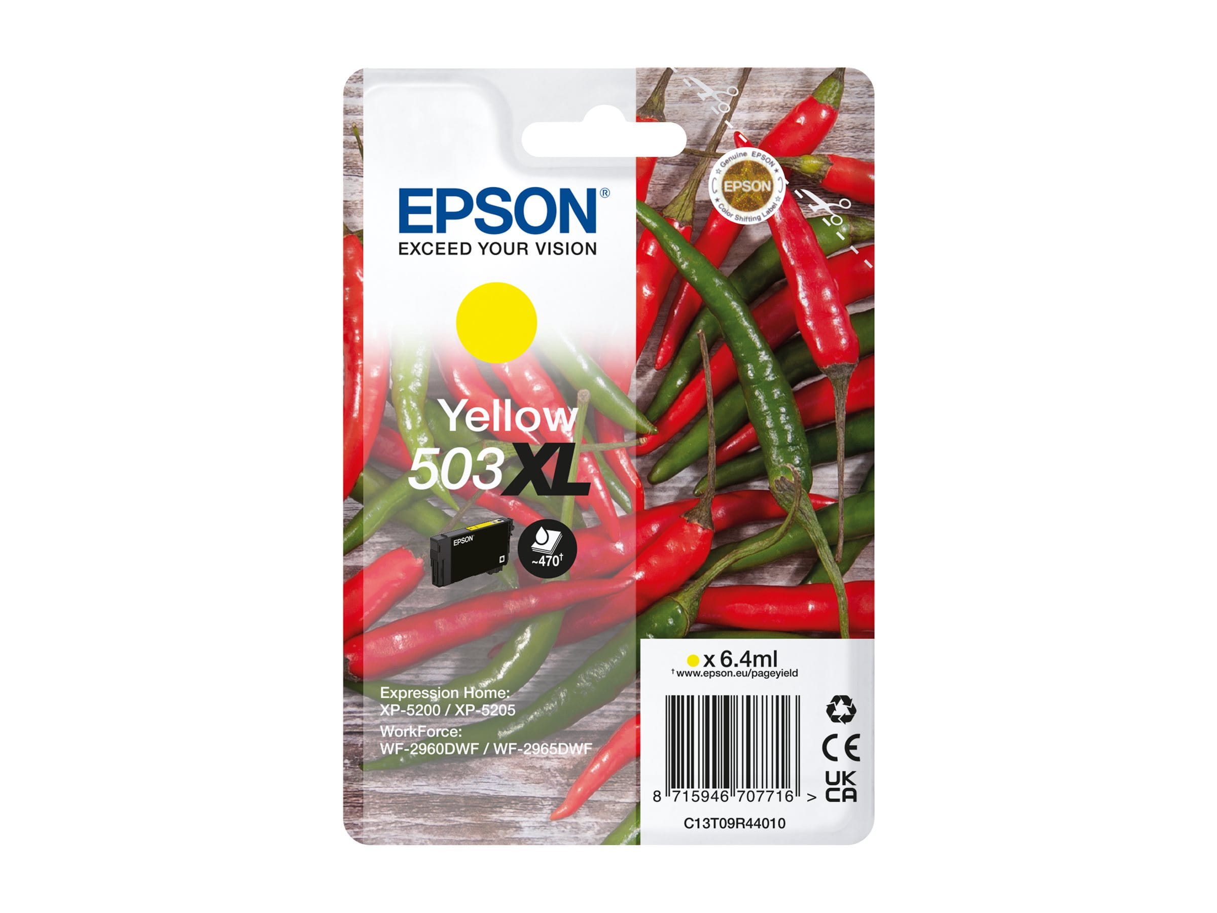 Epson 503XL Singlepack - 6.4 ml - XL - Gelb