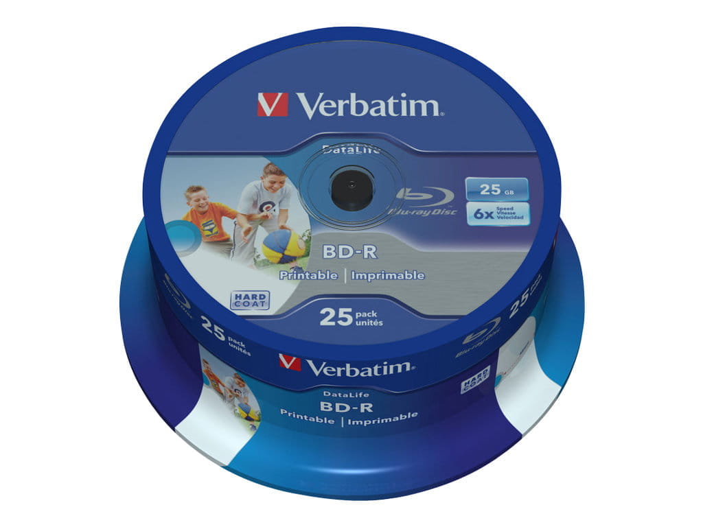 Verbatim DataLife - 25 x BD-R - 25 GB 6x - mit