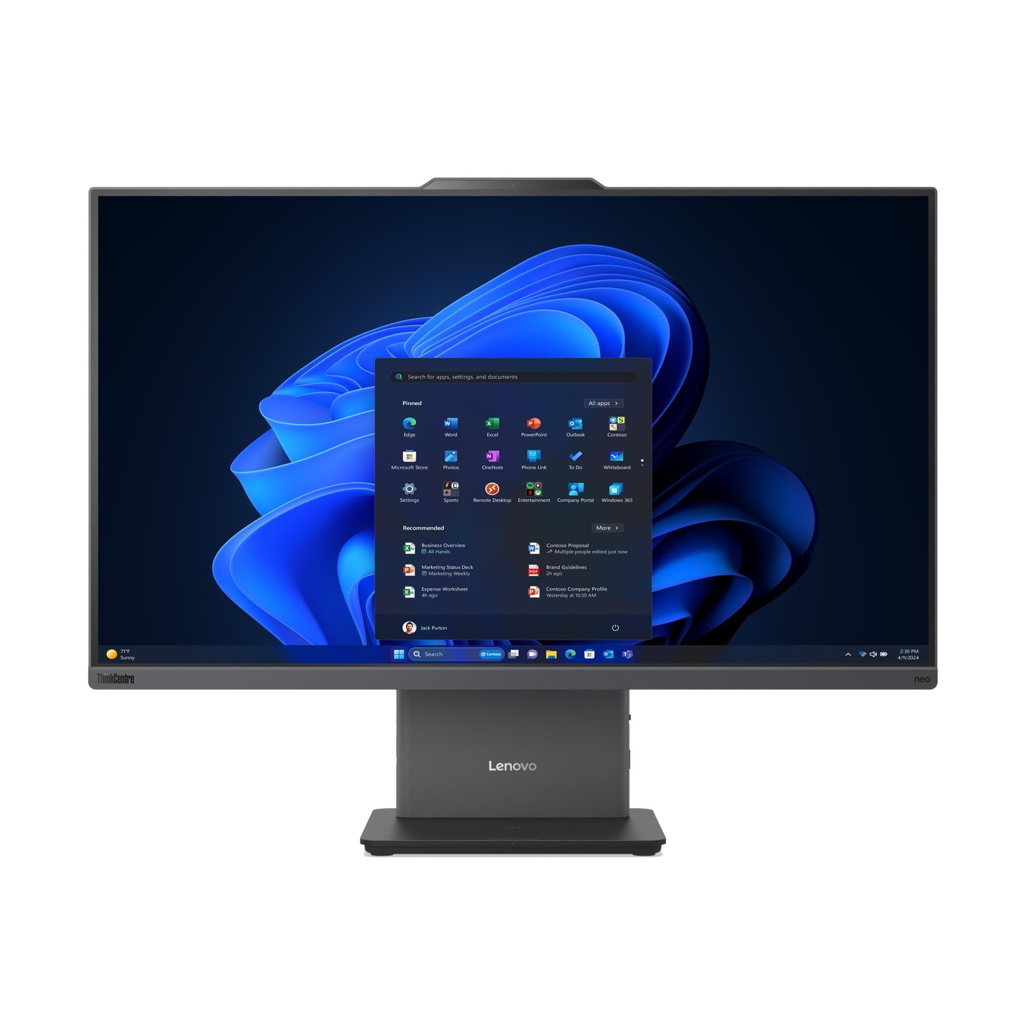 Lenovo ThinkCentre neo 50a 27 Gen 6 LNL 13QF - All-in-One