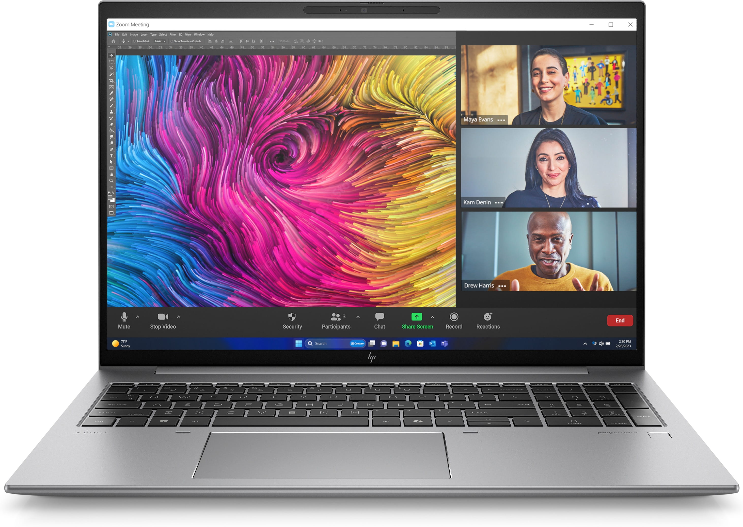 HP ZBook Firefly 16 G11 Mobile Workstation - Intel Core Ultra 7 155H - Win 11 Pro - RTX A500 - 32 GB RAM - 1 TB SSD NVMe, TLC - 40.6 cm (16") HP ZBook Firefly 16 G11 Mobile Workstation - Intel Core Ultra 7 155H - Win 11 Pro - RTX A500 - 32 GB RAM - 1 TB SSD NVMe, TLC - 40.6 cm (16")
