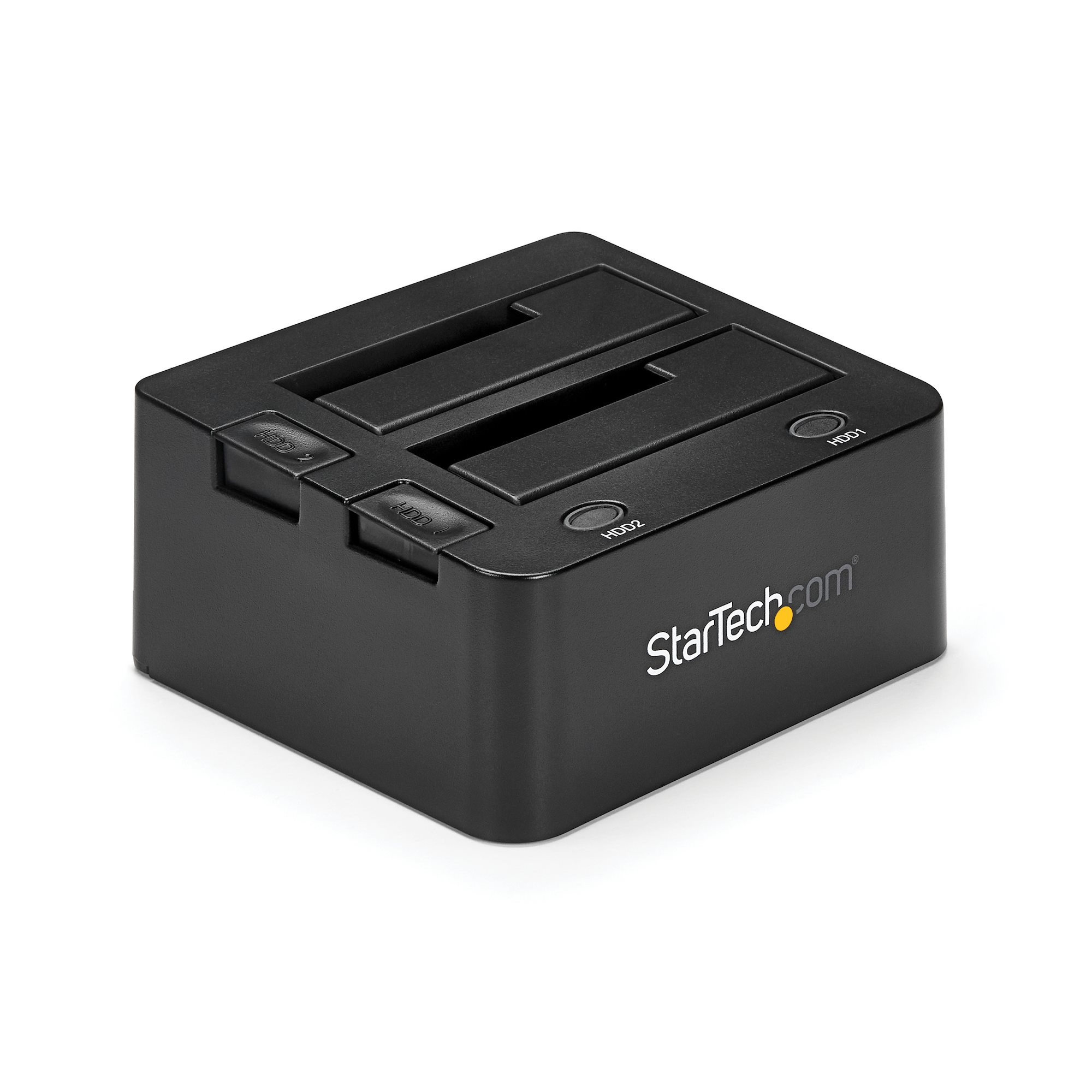 StarTech.com Dual-Bay USB 3.0 to SATA Hard Drive Docking Station, USB Hard Drive Dock, External 2.53.5 SATA IIIIII, SSDHDD Docking Station, Hot-Swap Hard Drive Bay - Top-Loading - Speicher-Controller - 2.5", 3.5" (6.4 cm, 8.9 cm)