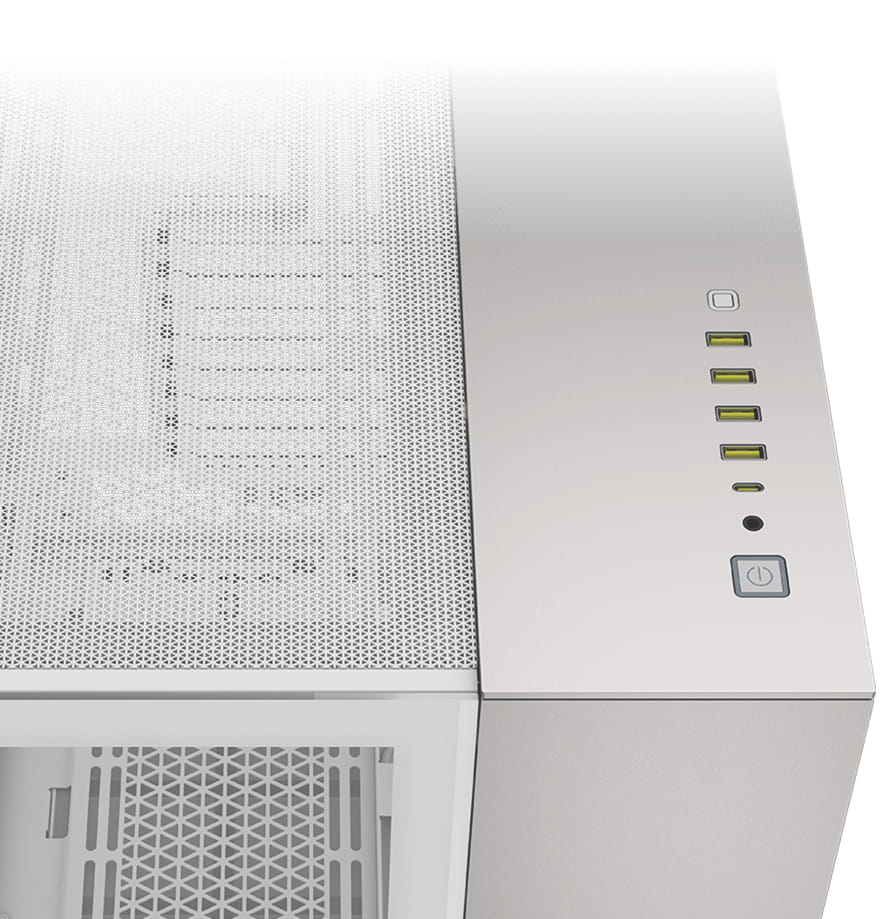 Corsair 6500X - Mid tower - E-ATX - Seitenteil mit Fenster (gehärtetes Glas)