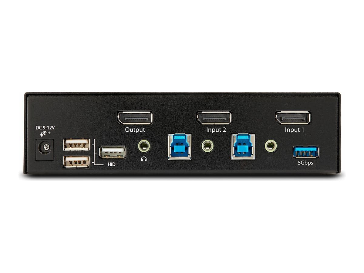 StarTech.com 2-Port 8K KVM-Switch DP 1.4, KVM