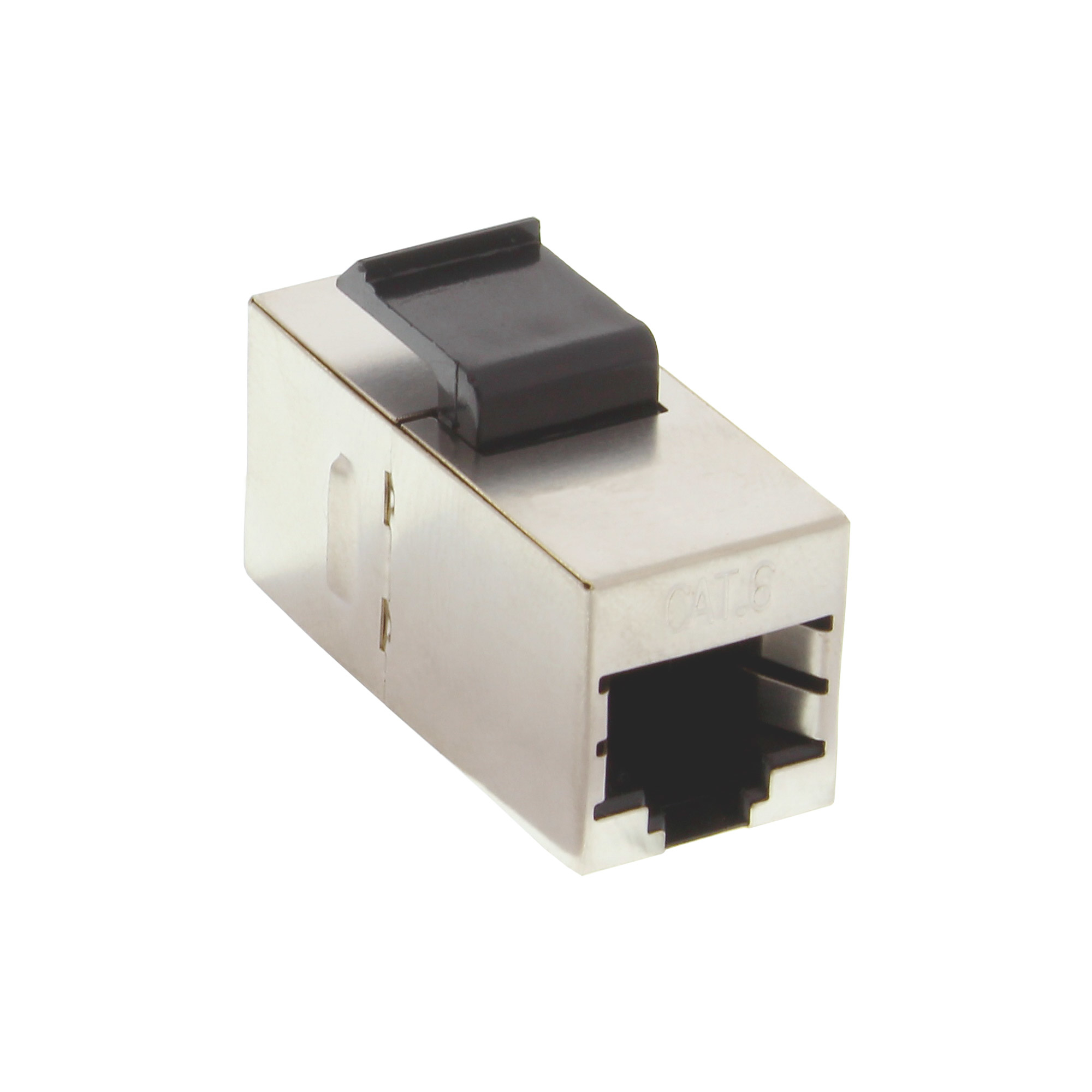 InLine Keystone RJ45 Buchse / Buchse - SNAP-In - Cat.6 STP