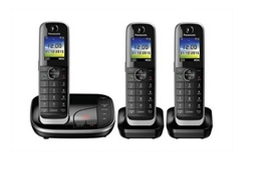 Panasonic KX-TGJ323GB - Schnurlostelefon - Anrufbeantworter mit Rufnummernanzeige