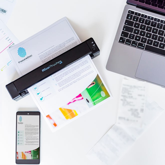 IRIS IRIScan Anywhere 6 Wifi - Dokumentenscanner - Contact Image Sensor (CIS)