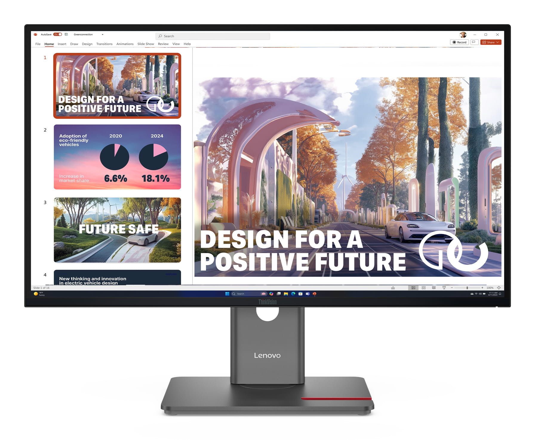 Lenovo ThinkVision P27QD-40 - LED-Monitor - 68.6 cm (27")
