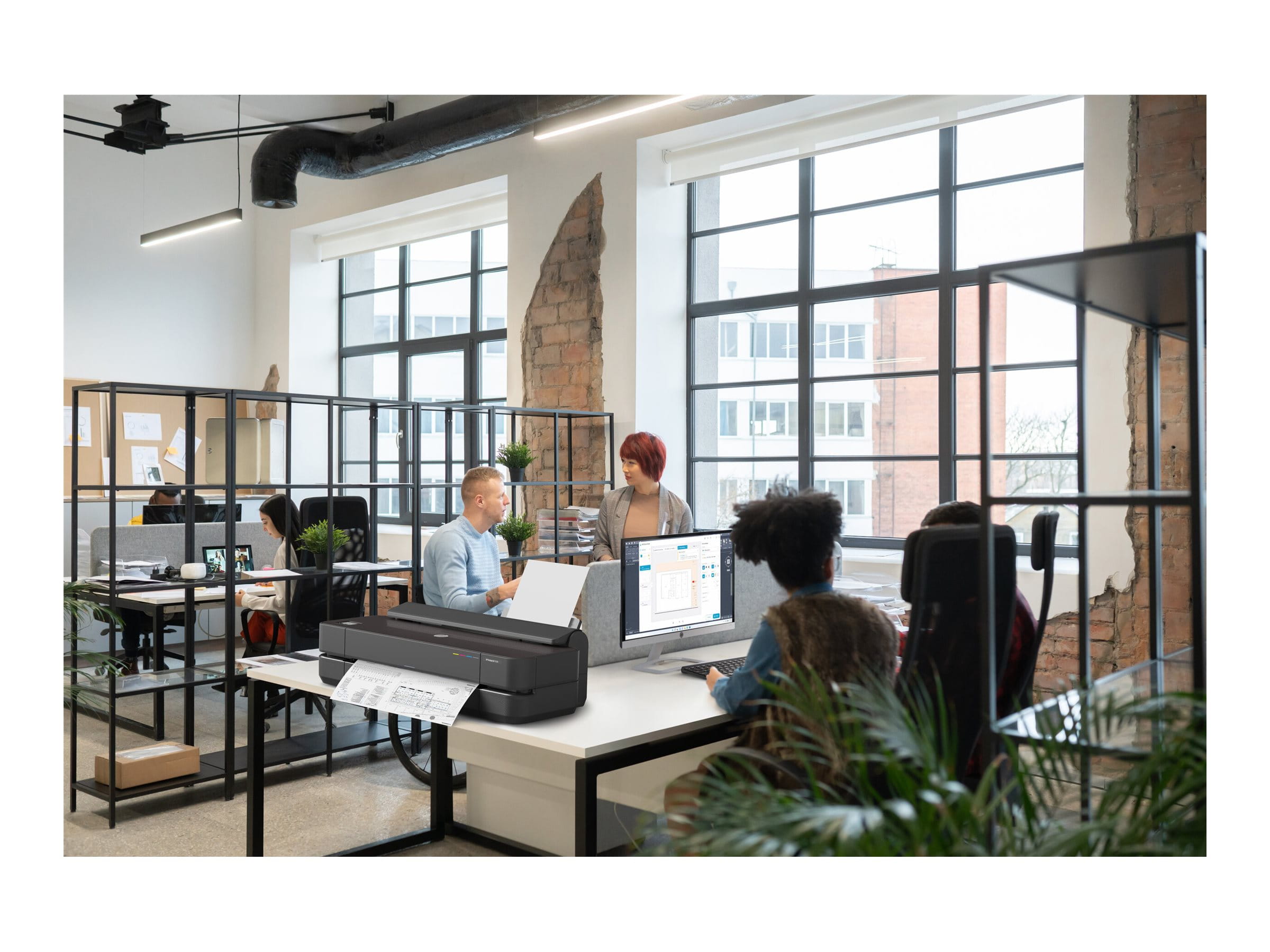 HP DesignJet T870 - 610 mm (24") Großformatdrucker - Farbe - Tintenstrahl - Rolle A1 (61,0 cm x 91,4 m)