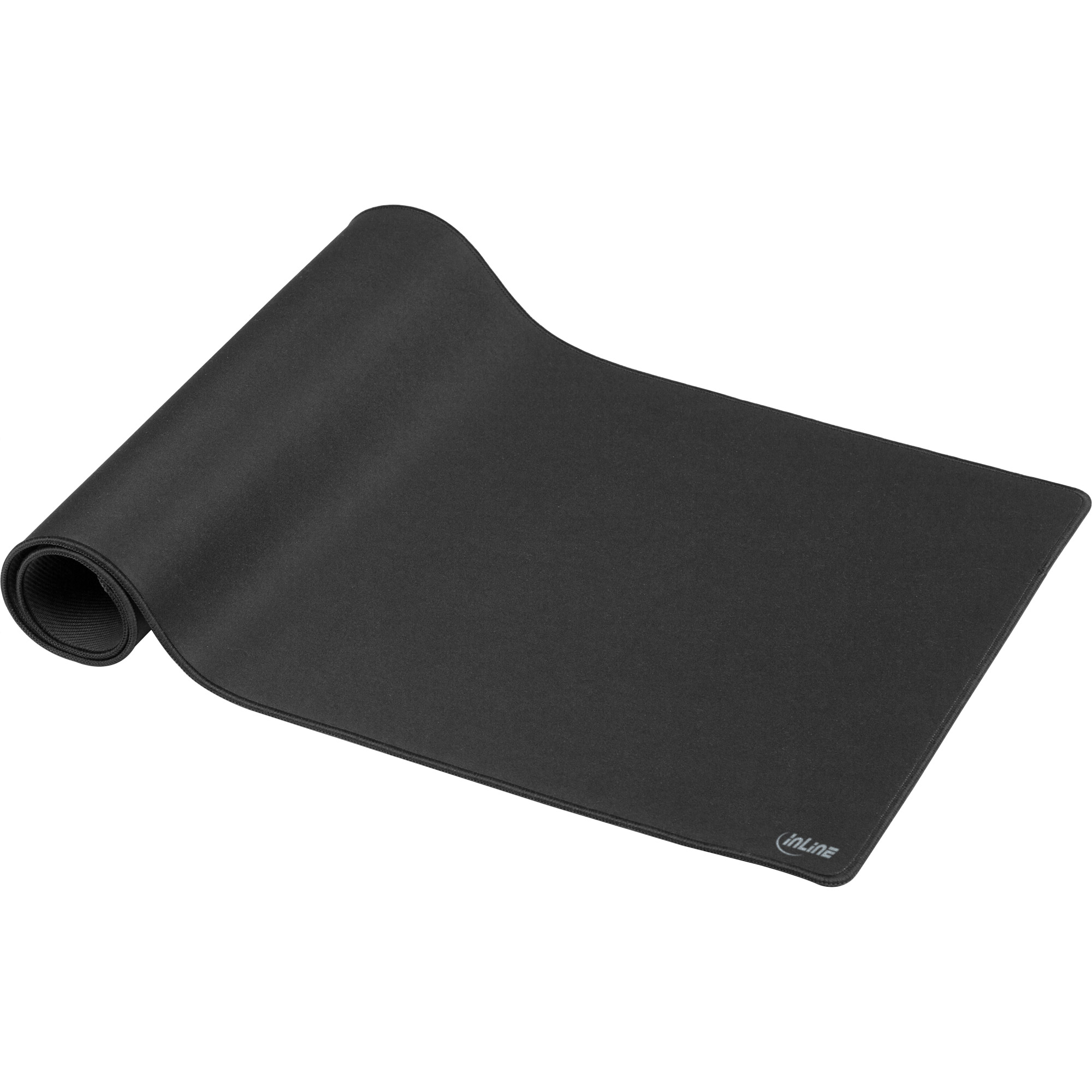 InLine Maus-Pad XL Schreibtischunterlage -  900x400x2mm - schwarz