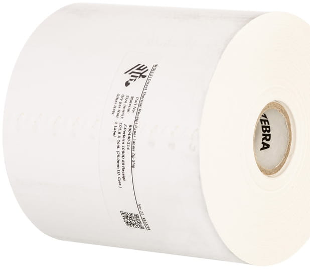 Zebra Z-Perform 1000D 80 Receipt - 80 Mikron - Rolle (7,54 cm x 21 m)