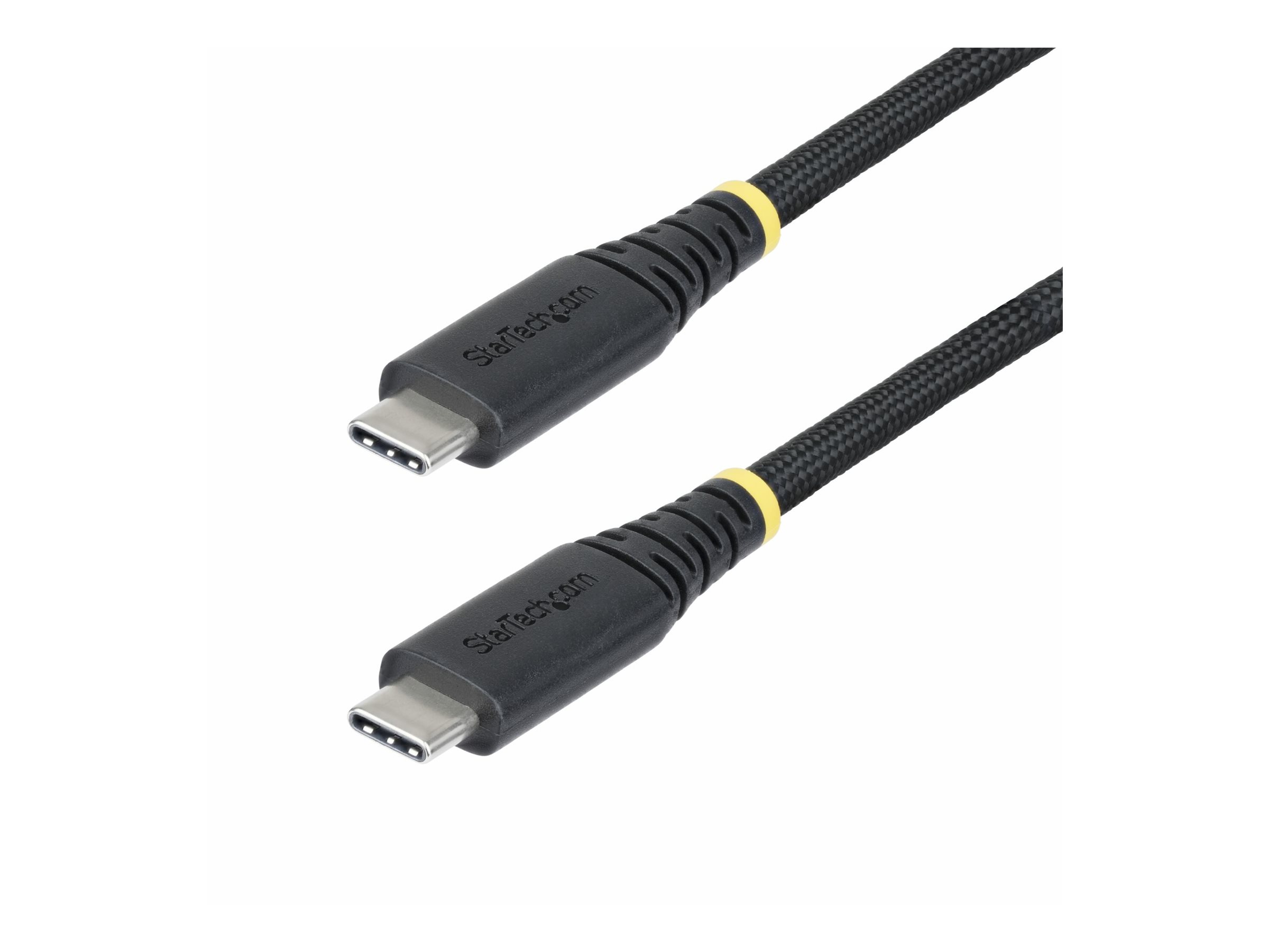 StarTech.com 3m USB-C Charging Cable, 240W, Silicone Jacket w/Braid - USB-Kabel - USB-C (M)