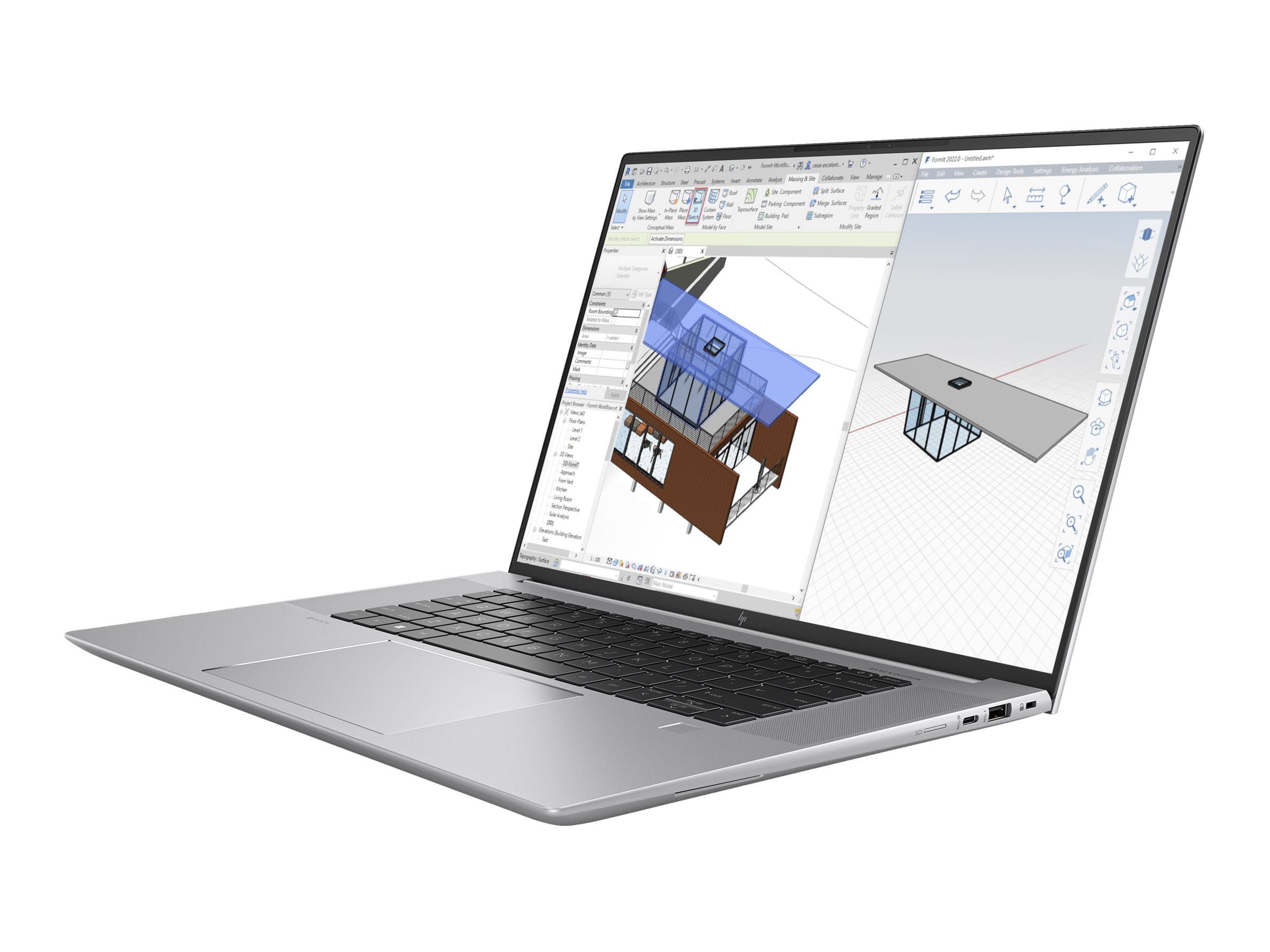 HP ZBook Studio G10 Mobile Workstation - Intel Core i7 13800H / 2.5 GHz - vPro - Win 11 Pro - RTX 4000 Ada - 32 GB RAM - 1 TB SSD NVMe, TLC - 40.6 cm (16")