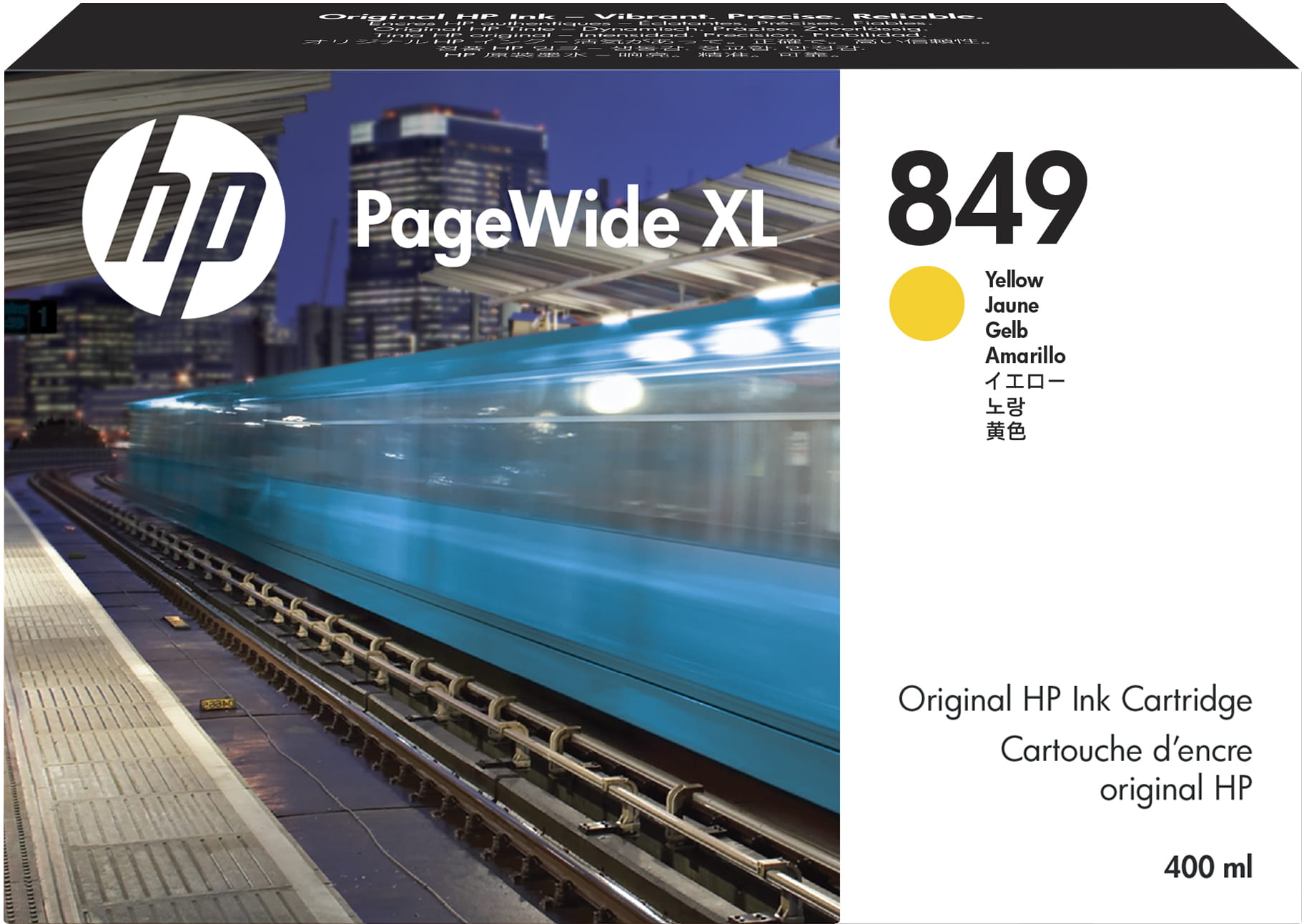 HP 849 - 400 ml - Gelb - original - PageWide