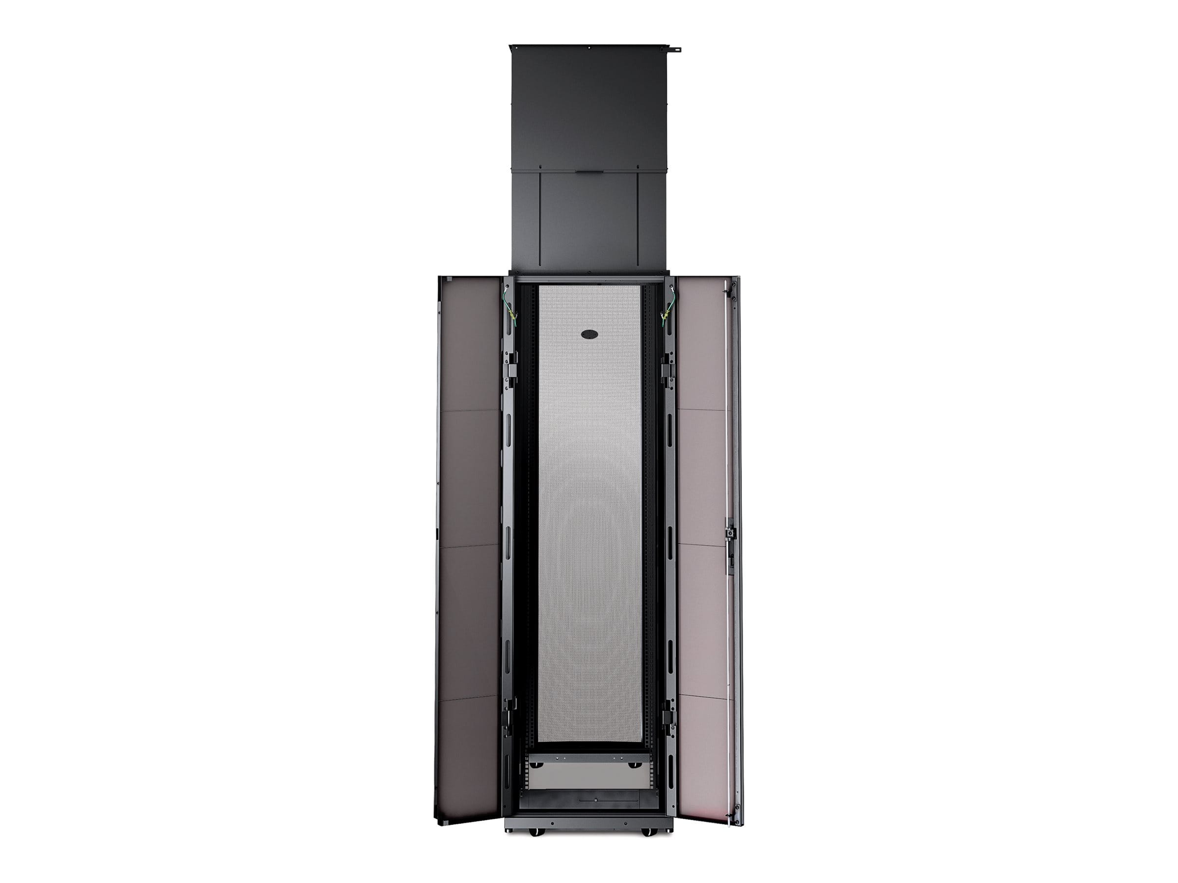 APC Rack-Abluftrohr - Schwarz - für P/N: AR3357X674