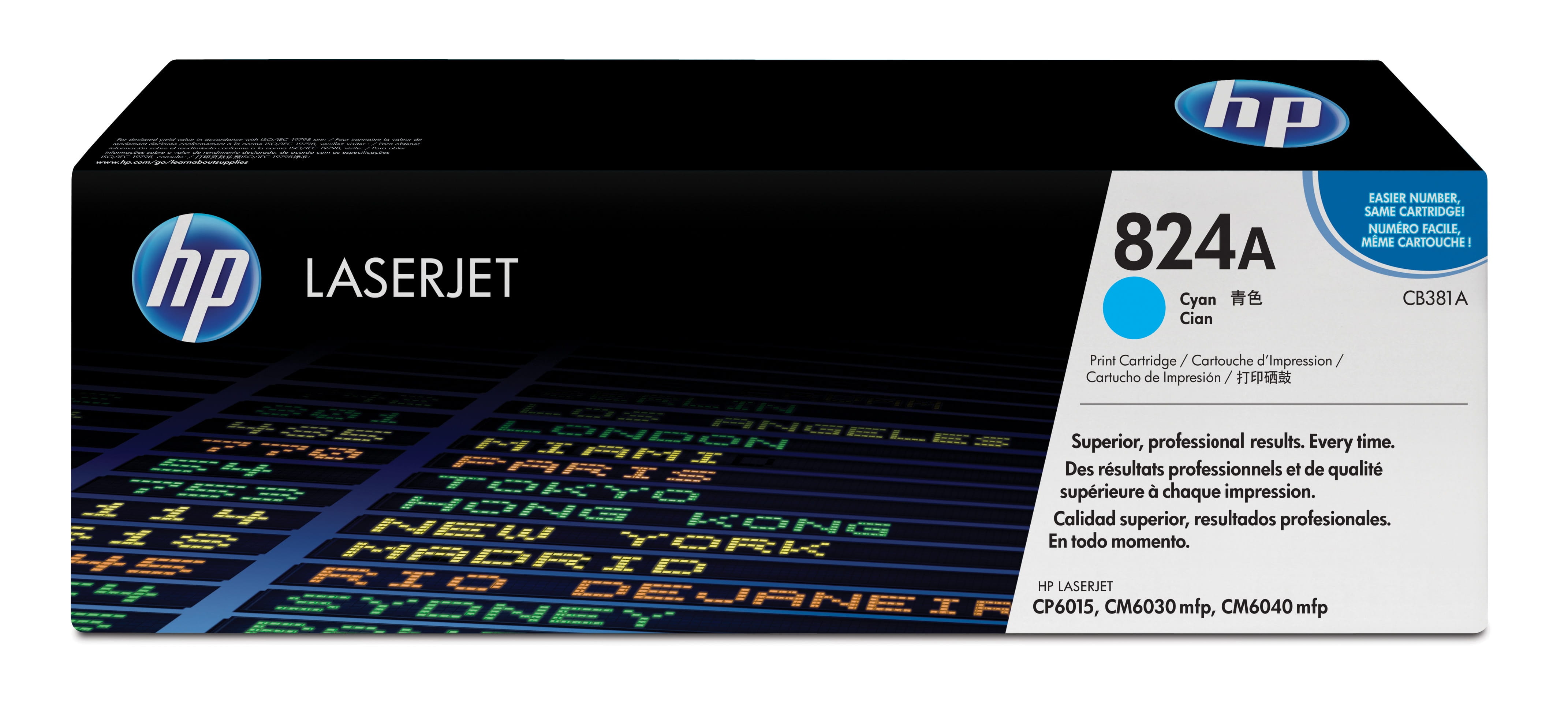 HP 824A - Cyan - original - LaserJet - Tonerpatrone (CB381A)