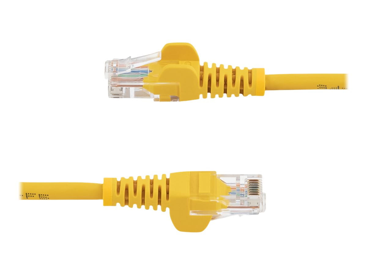 StarTech.com 1m Cat5e RJ45 UTP Netzwerkkabel Snagless - Cat 5e Patchkabel - Gelb - Stecker / Stecker - Patch-Kabel - RJ-45 (M)