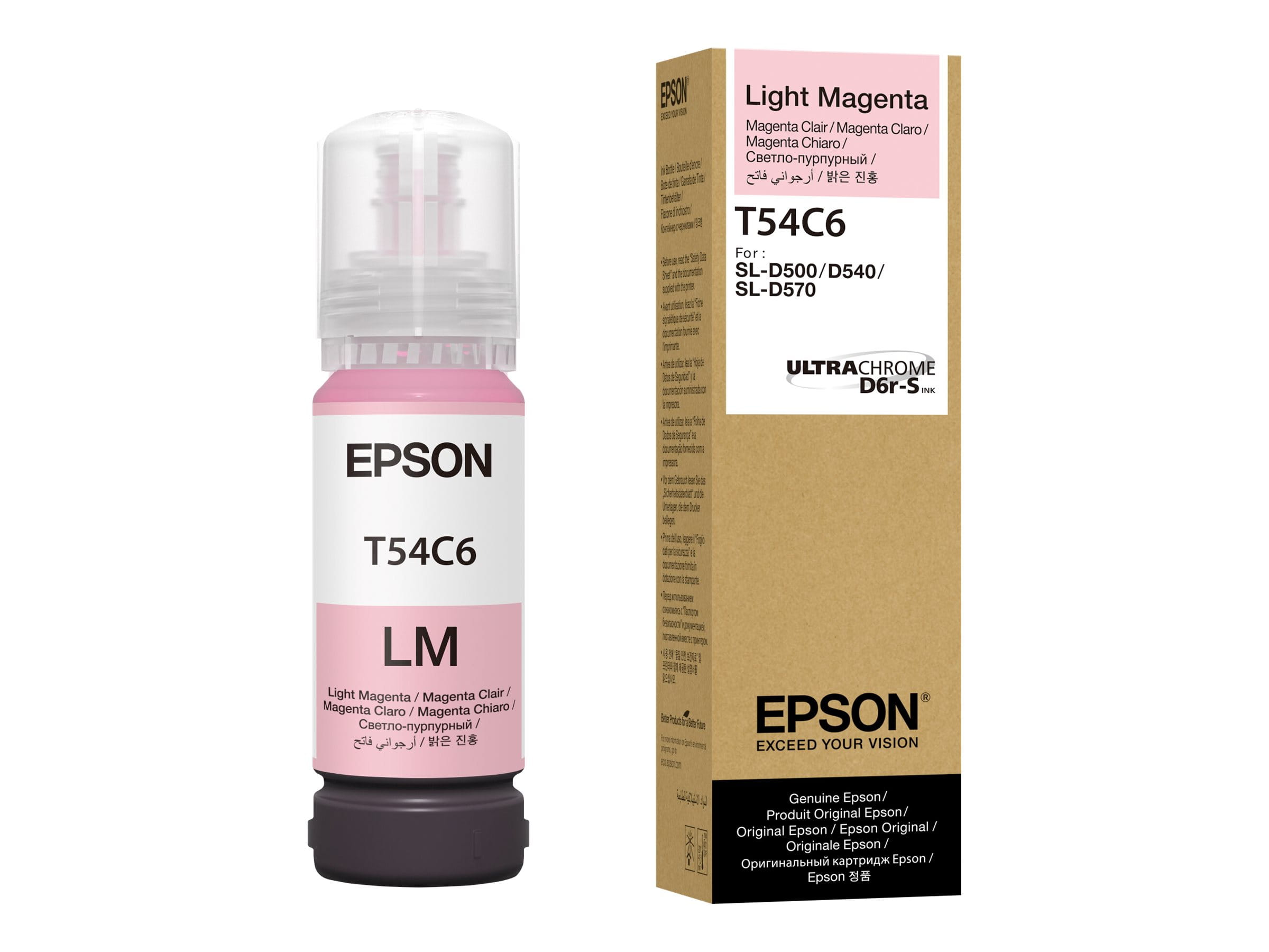 Epson T54C - Hellmagentafarben - original - Box
