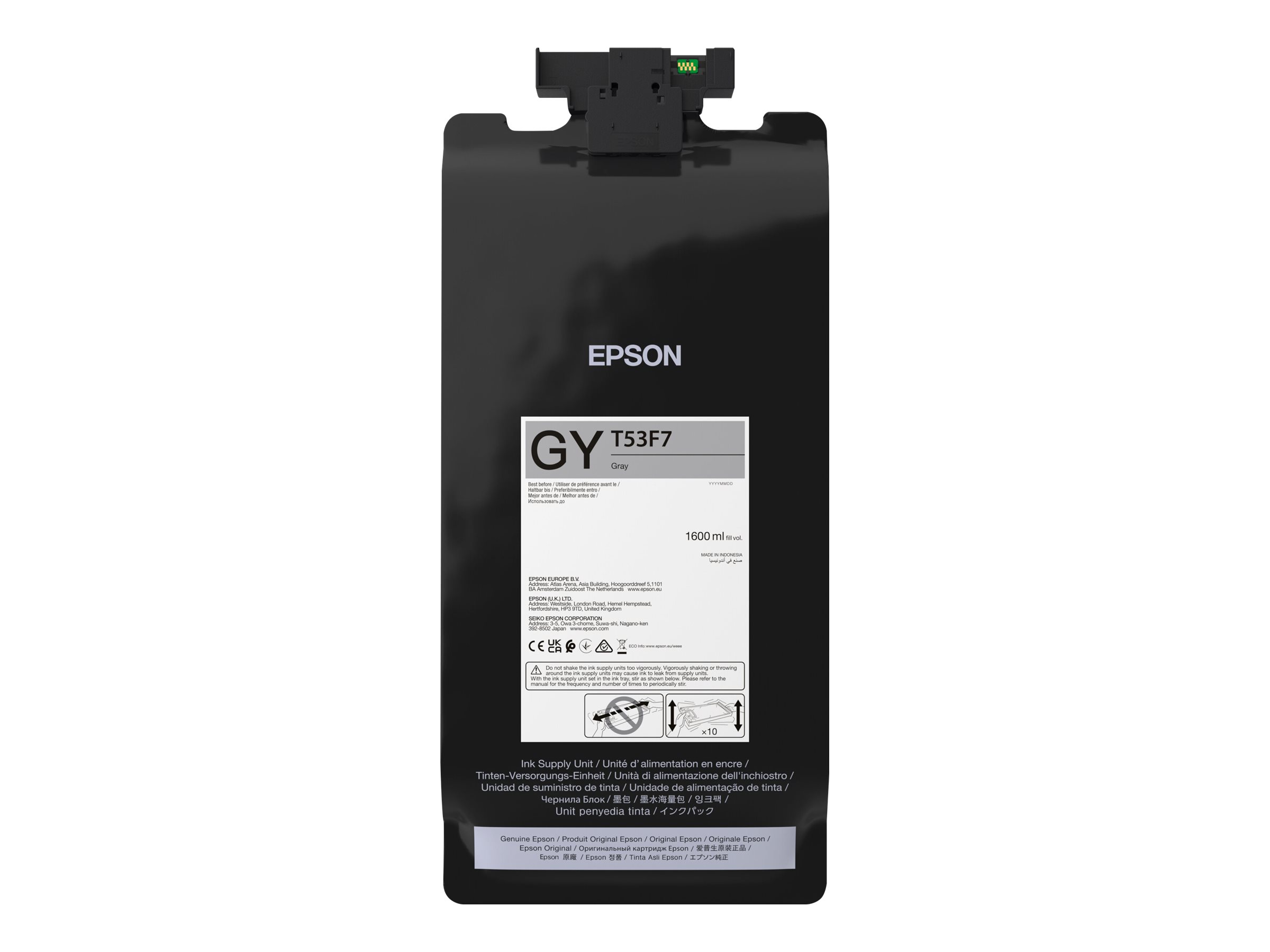 Epson T53F7 - 1.6 L - Photo Grau - original - Tintenbeutel