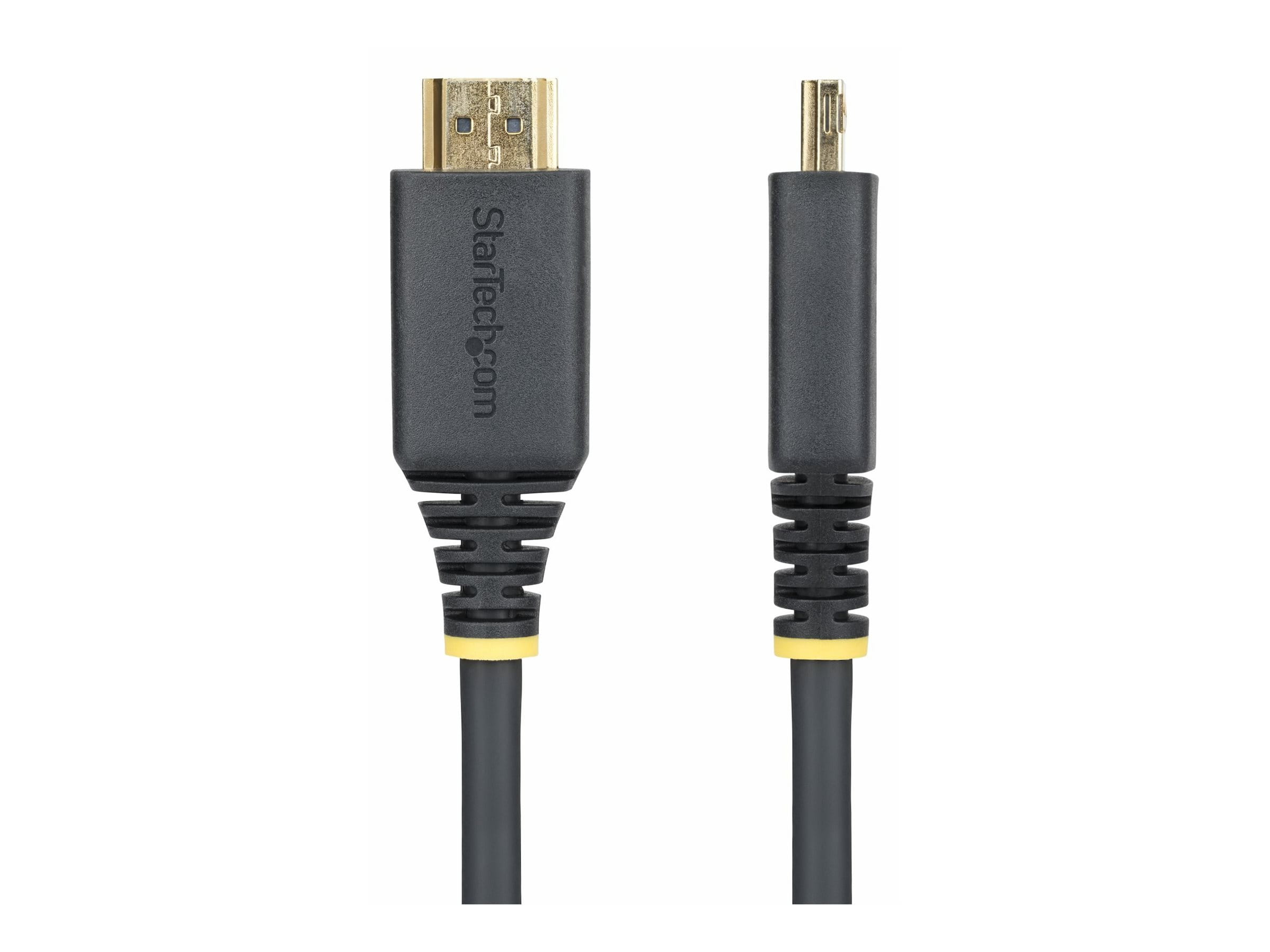 StarTech.com High Speed - HDMI-Kabel - HDMI männlich zu HDMI männlich - 1 m - abgeschirmt - Schwarz - halogenfrei, passiv, 4K60Hz-Unterstützung, 1440p (UWQHD)