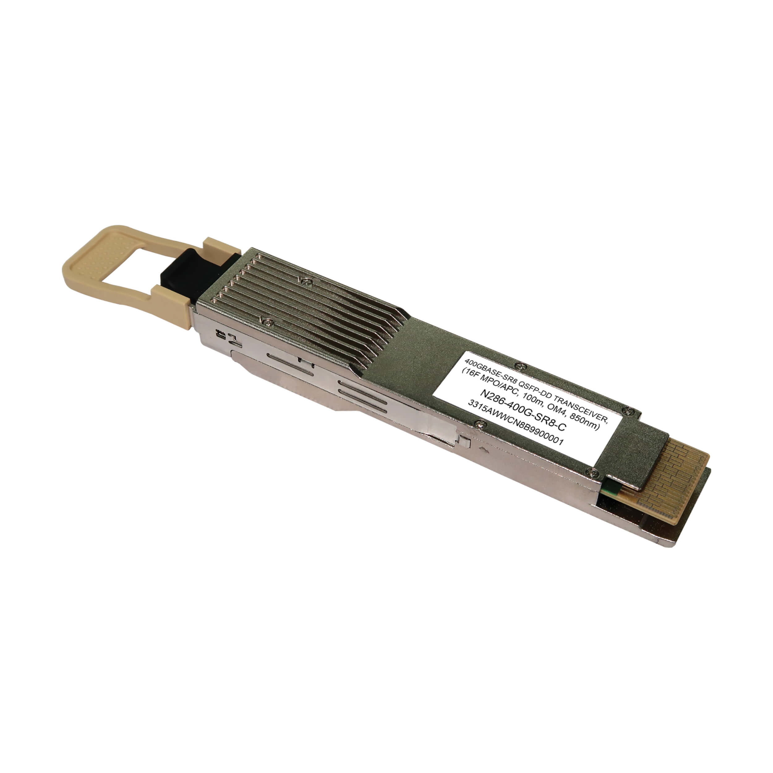 Eaton Tripp Lite Series Cisco-Compatible QSFP-DD Transceiver - 400GBase-SR8, MPO/APC MMF, 400 Gbps, 850 nm, 100 m (328 ft.)