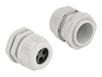 Delock Kabelverschraubung - Grau (Packung mit