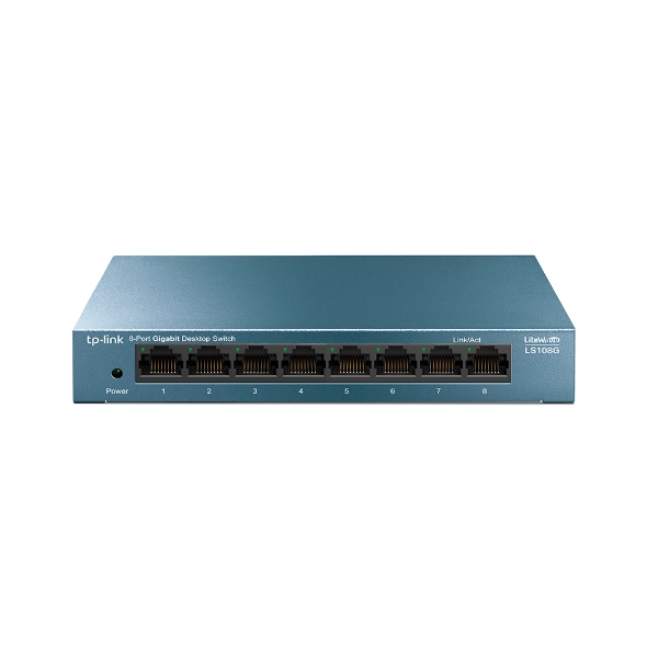 TP-LINK LiteWave LS108G - Switch - unmanaged