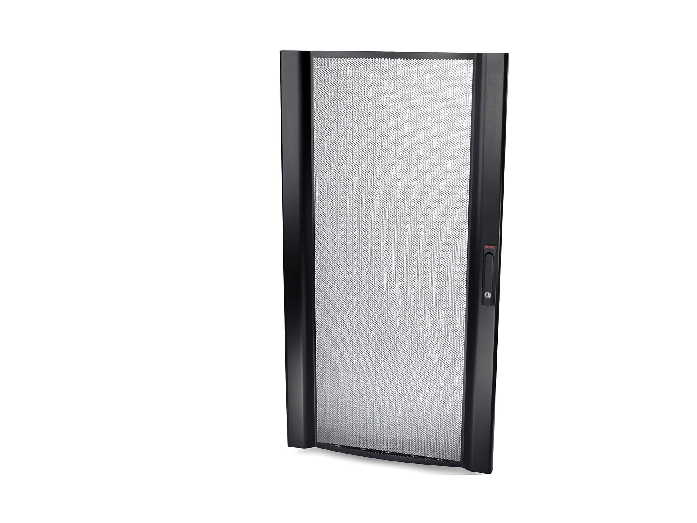 APC Rack-Tür - Vorderseite - Schwarz - 24U
