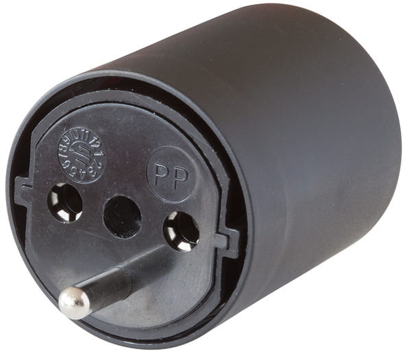 Brennenstuhl 1081592404, 230 V, Schwarz, 41 mm, 65 mm, 41 mm, 50 g
