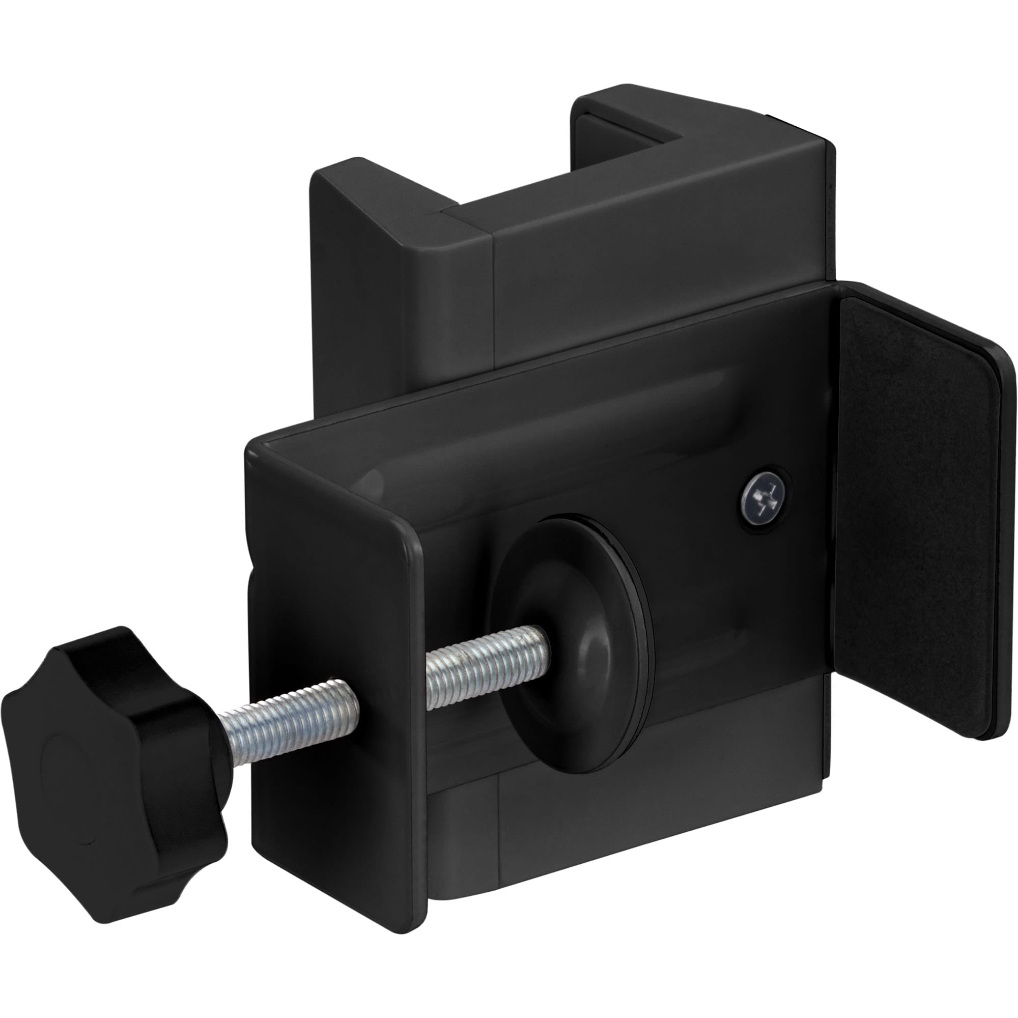 InLine Tischbein-Klemme für Steckdosenleiste - Schraubklemme - schwarz